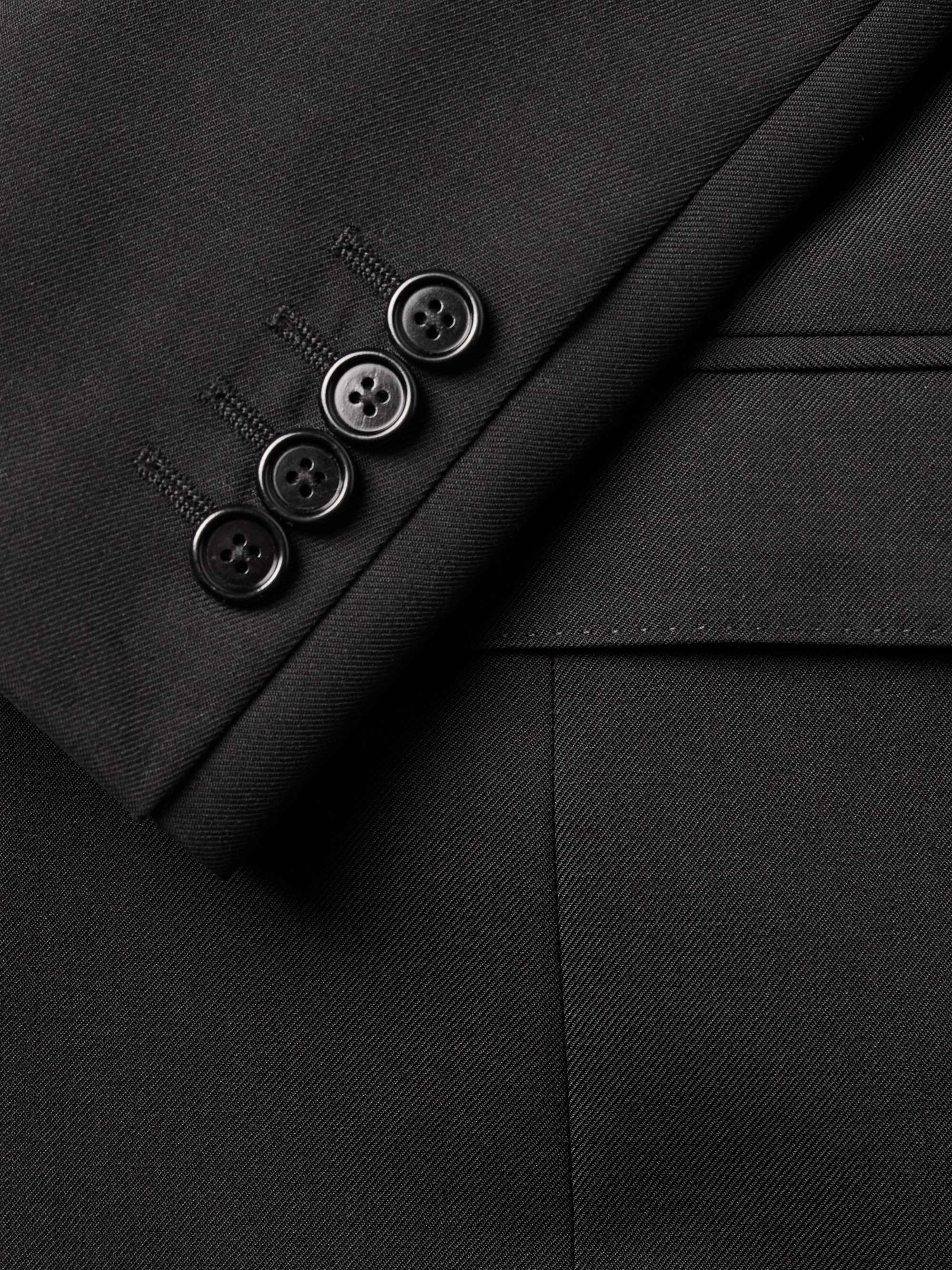 Slim-Fit Wool-Gabardine Blazer view