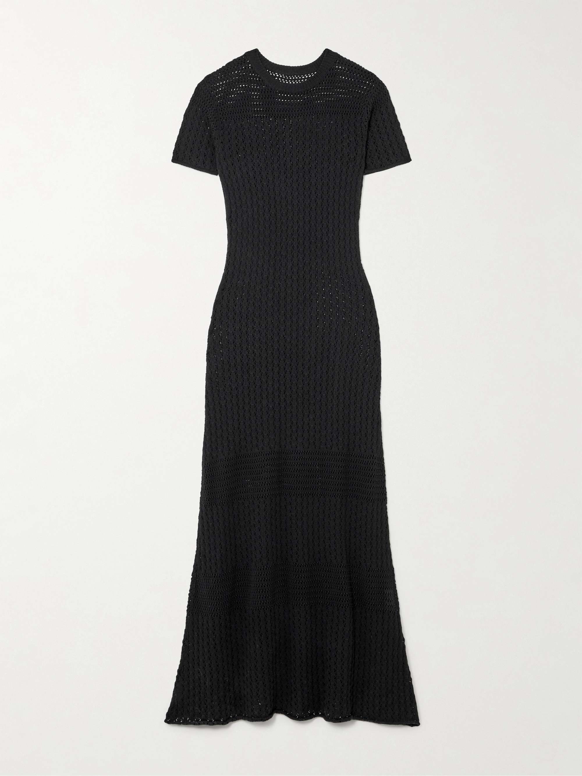 Pallay open-knit cotton maxi dress view