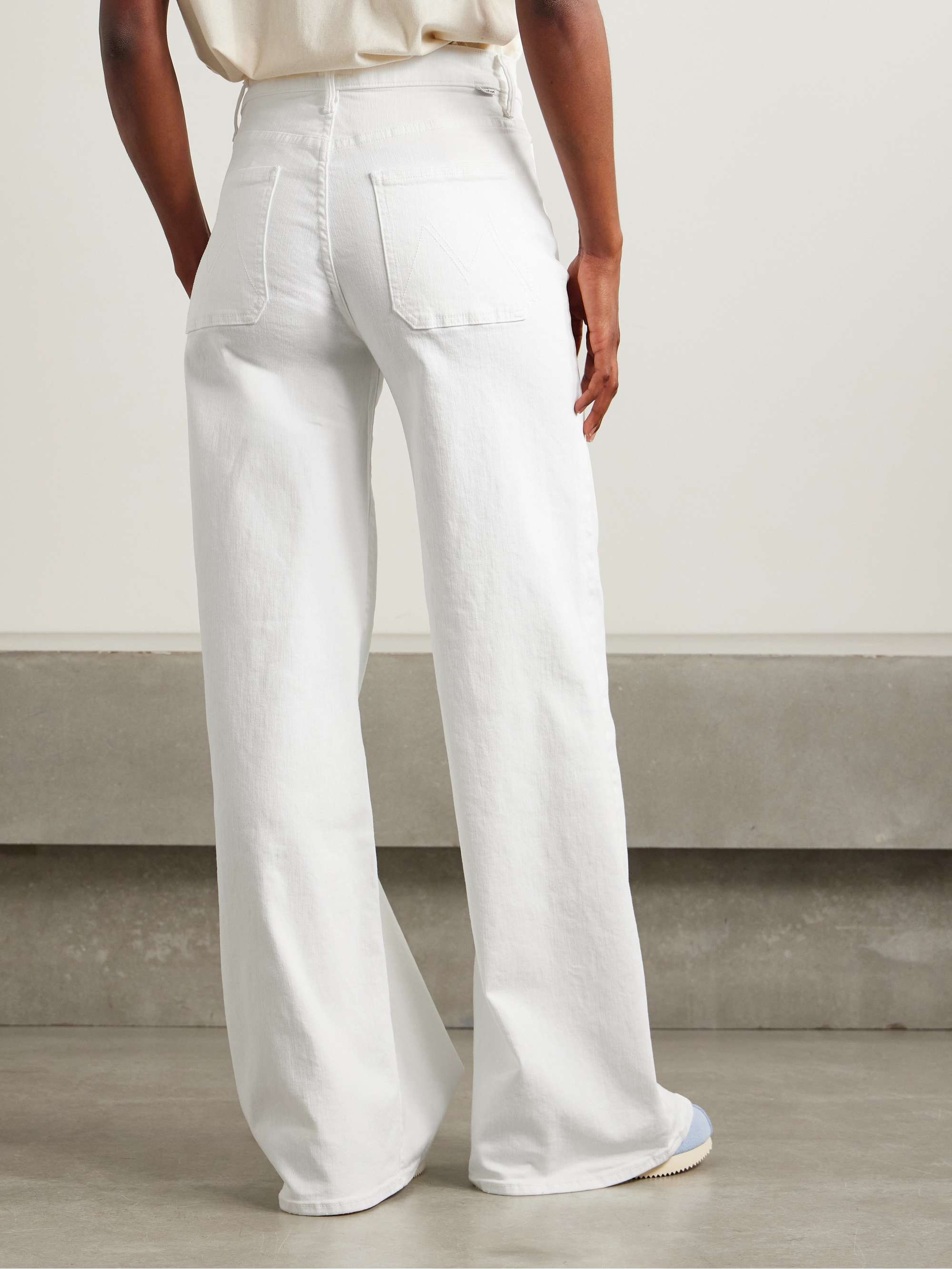 The Patch Pocket Undercover Sneak high-rise wide-leg jeans view