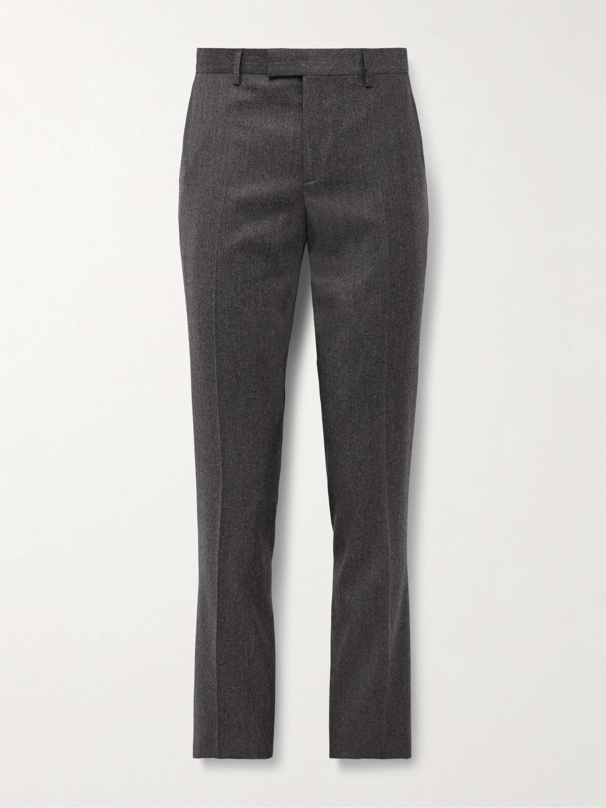 Slim-Fit Wool and Cashmere-Blend Flannel Suit Trousers view