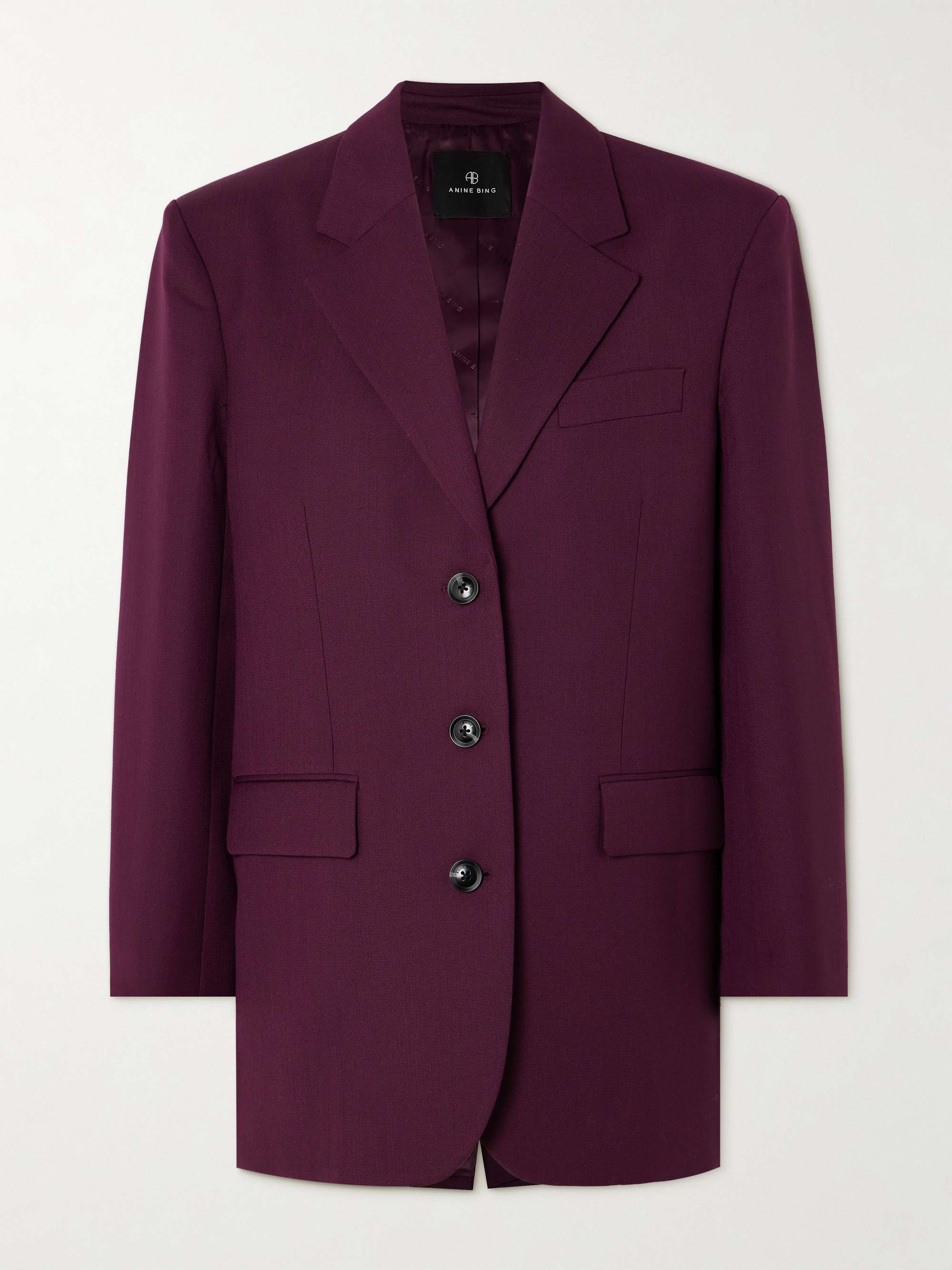 Sara woven blazer view
