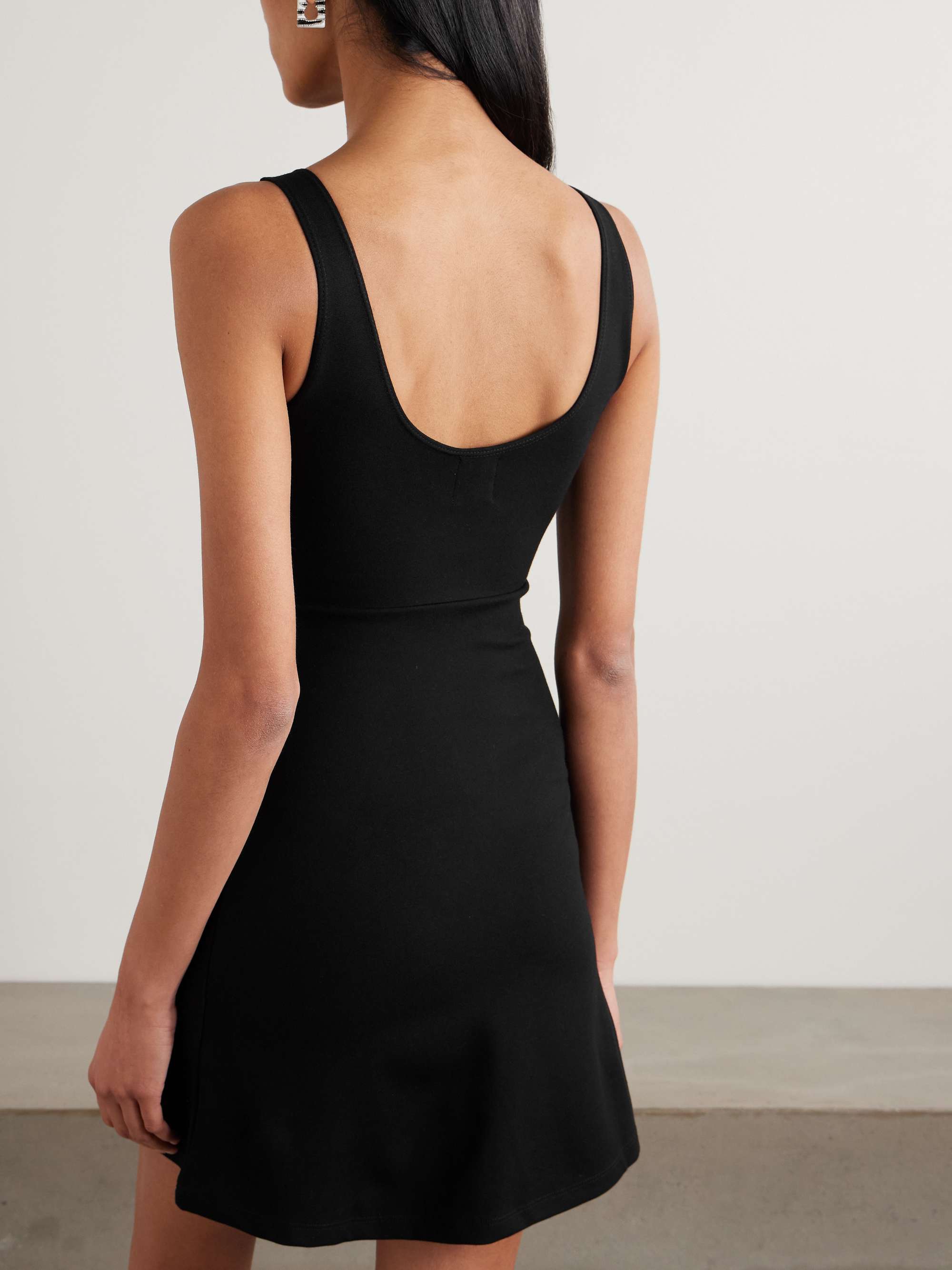 Rio stretch-ponte mini dress view