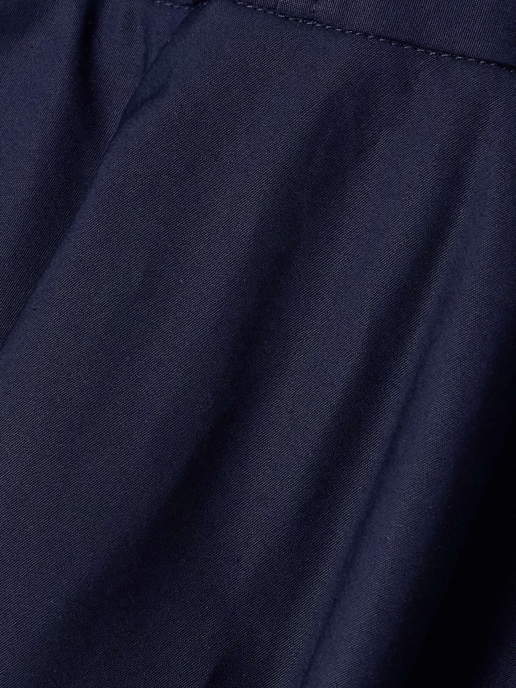 Nell pleated cotton midi skirt view