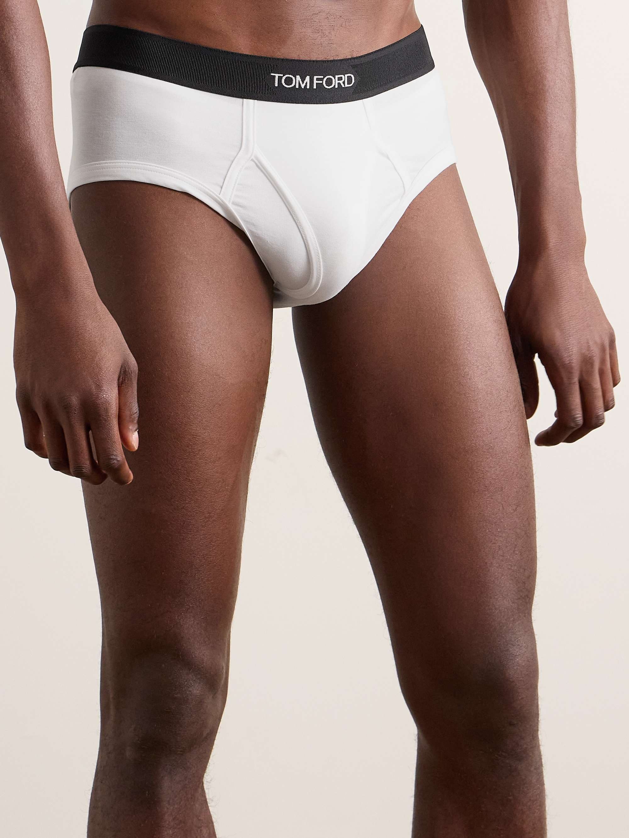 Stretch-Cotton and Modal-Blend Briefs view