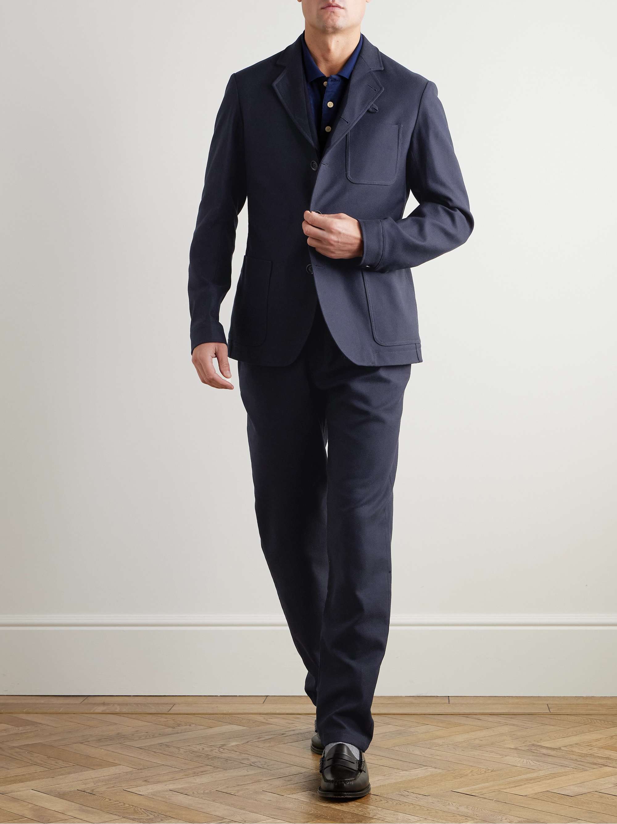 Solms Textured-Cotton Blazer view