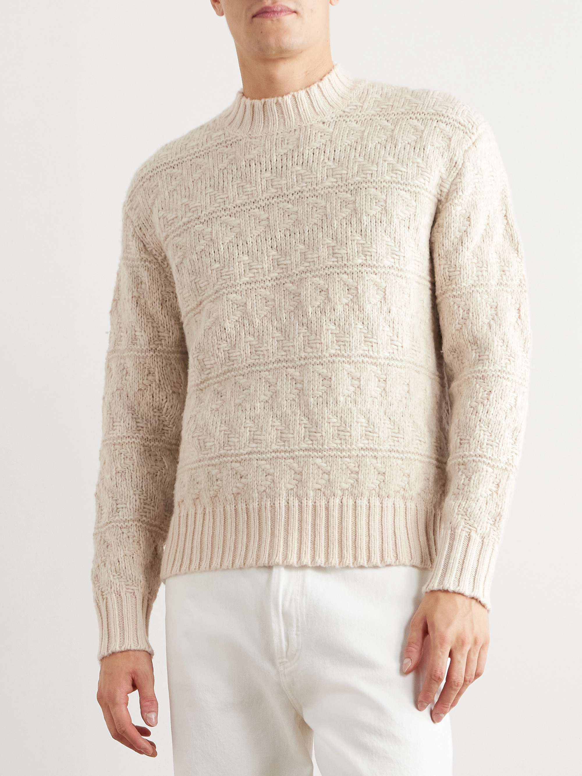 Wool-Blend Sweater view