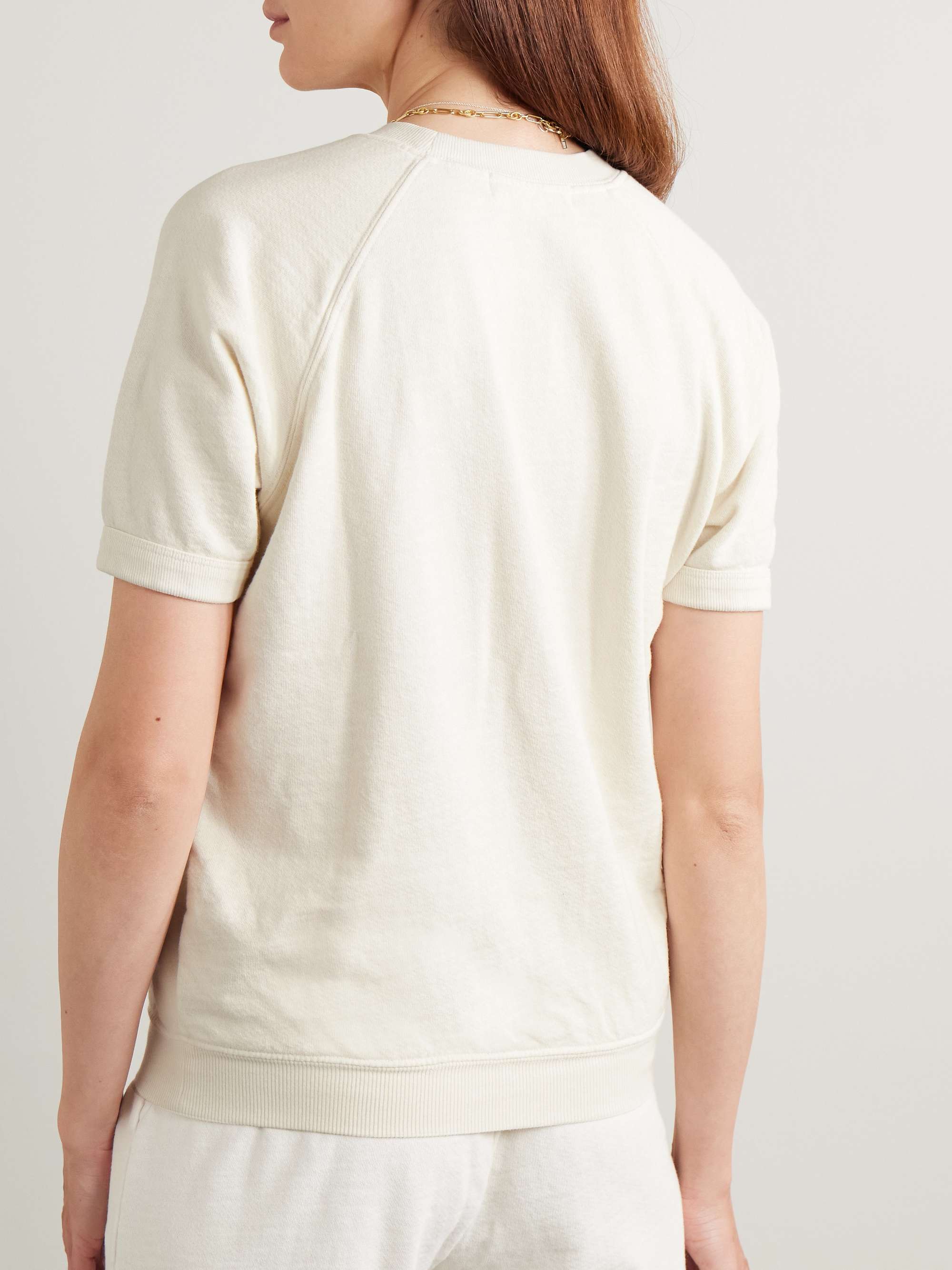 Sonny embroidered cotton-jersey sweatshirt view