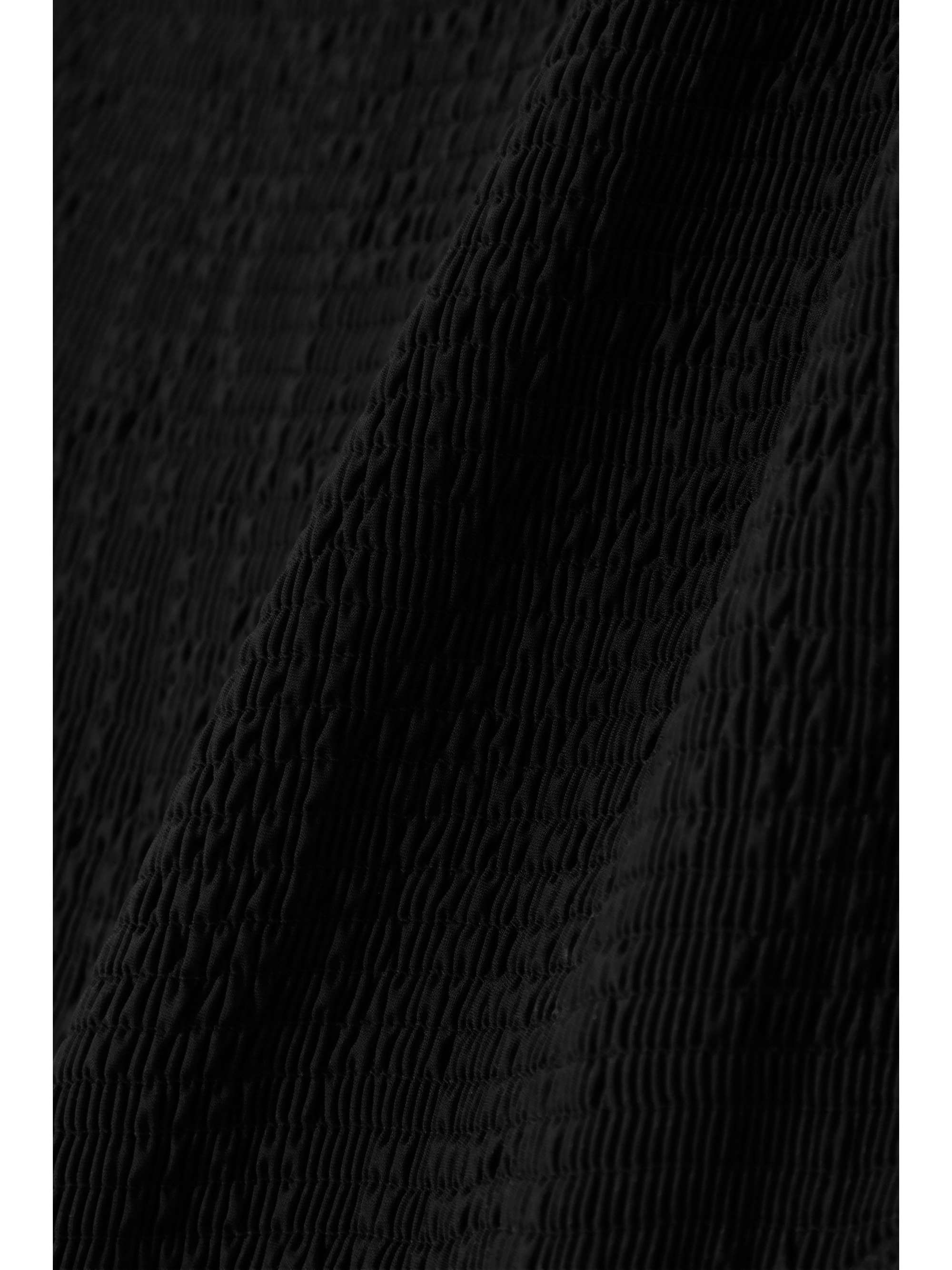 + NET SUSTAIN open-back stretch recycled-seersucker swimsuit view