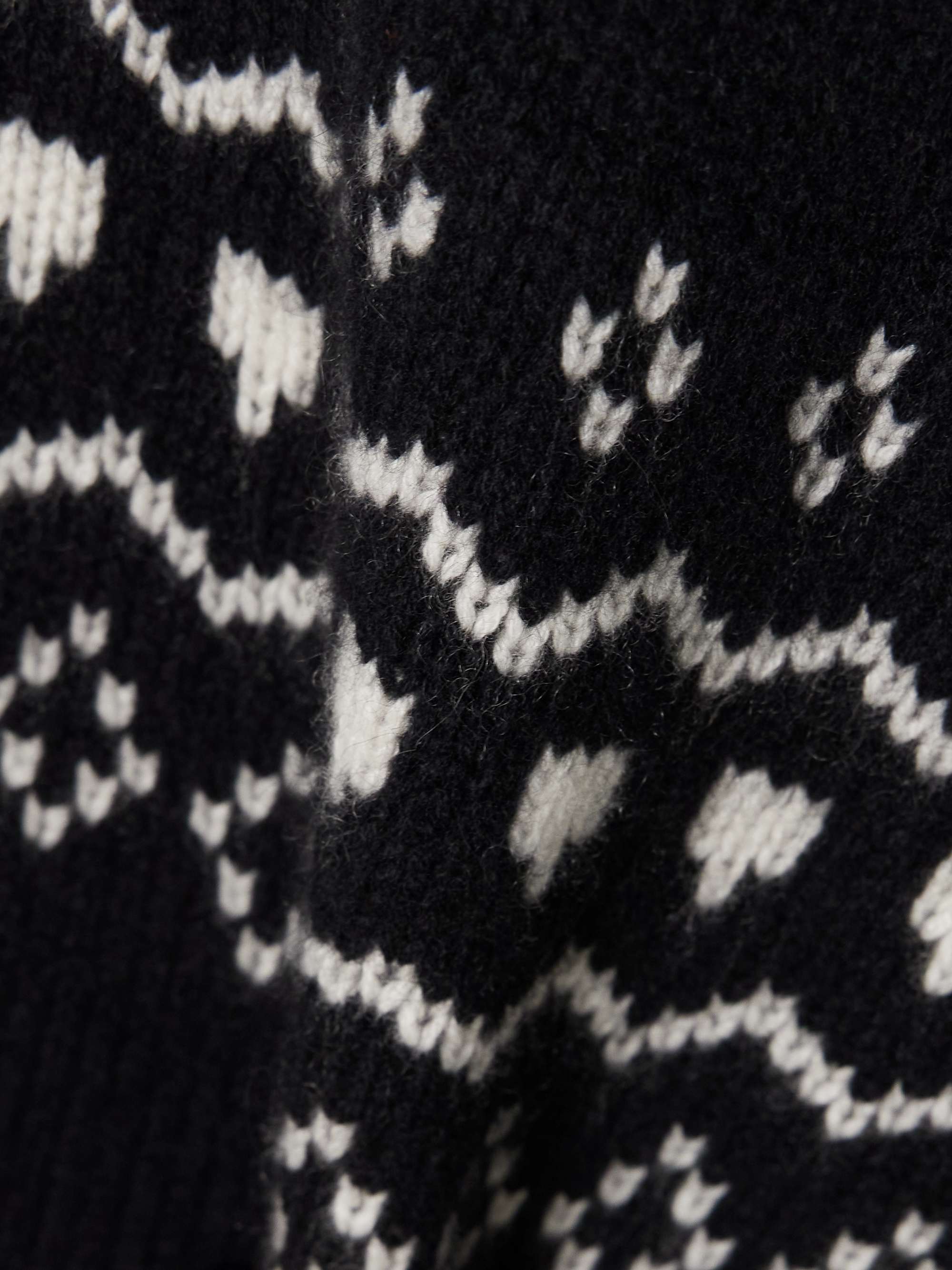 Wen Fair Isle cashmere hoodie view