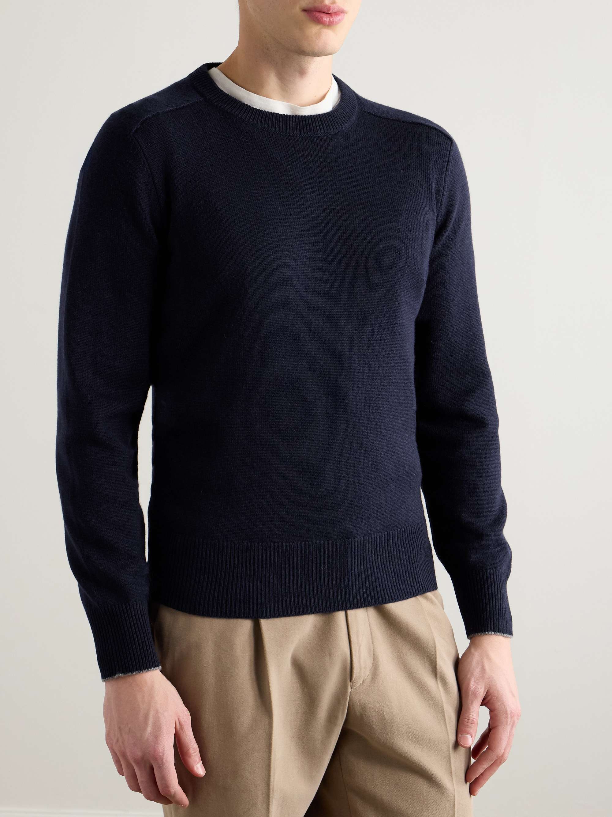 Slim-Fit Cashmere Sweater view