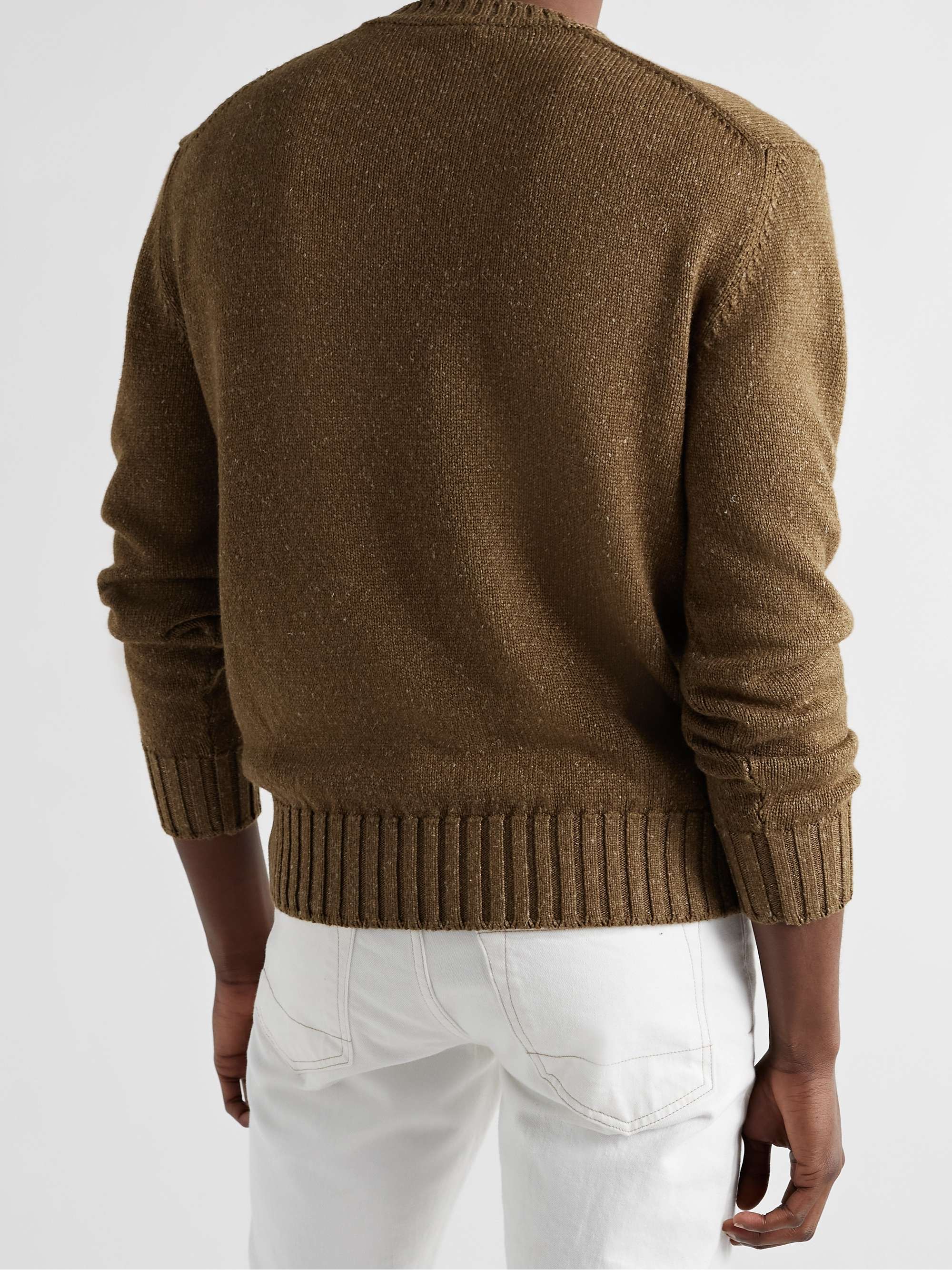 Shorwell Silk, Cashmere and Linen-Blend Sweater view