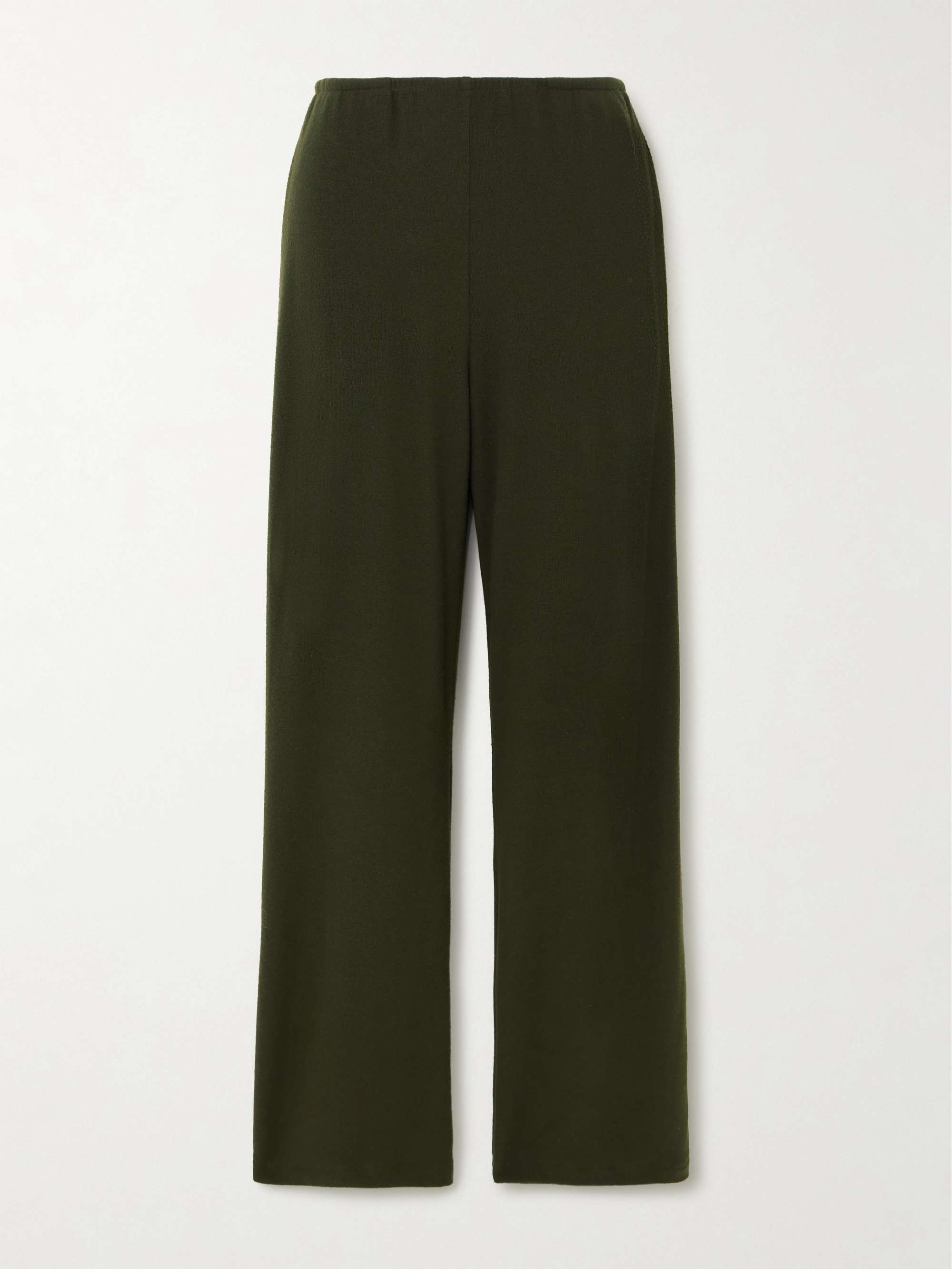 Lauren jersey flared track pants view