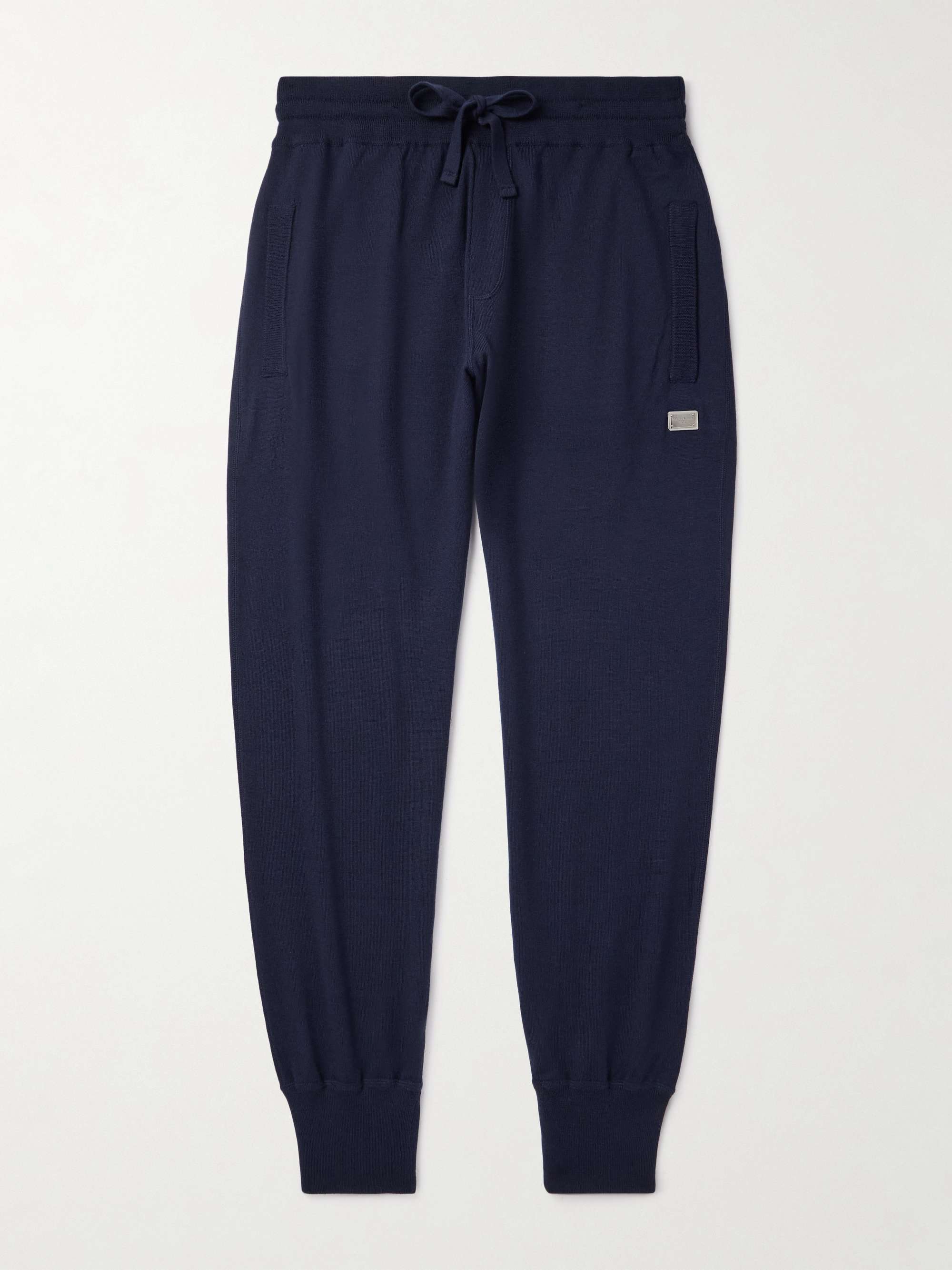Logo-Appliquèd Wool Sweatpants view