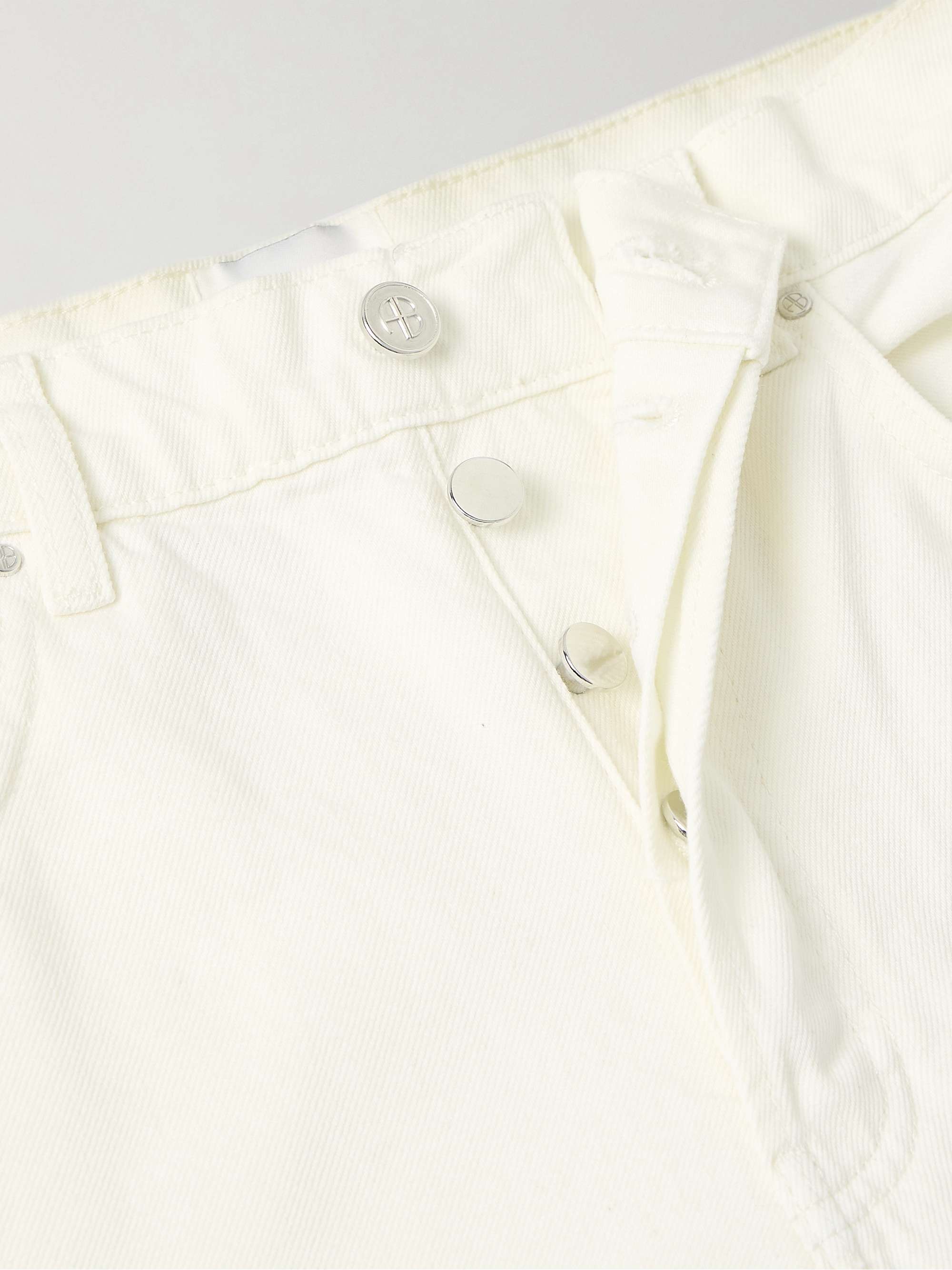 Manon high-rise straight-leg recycled jeans view