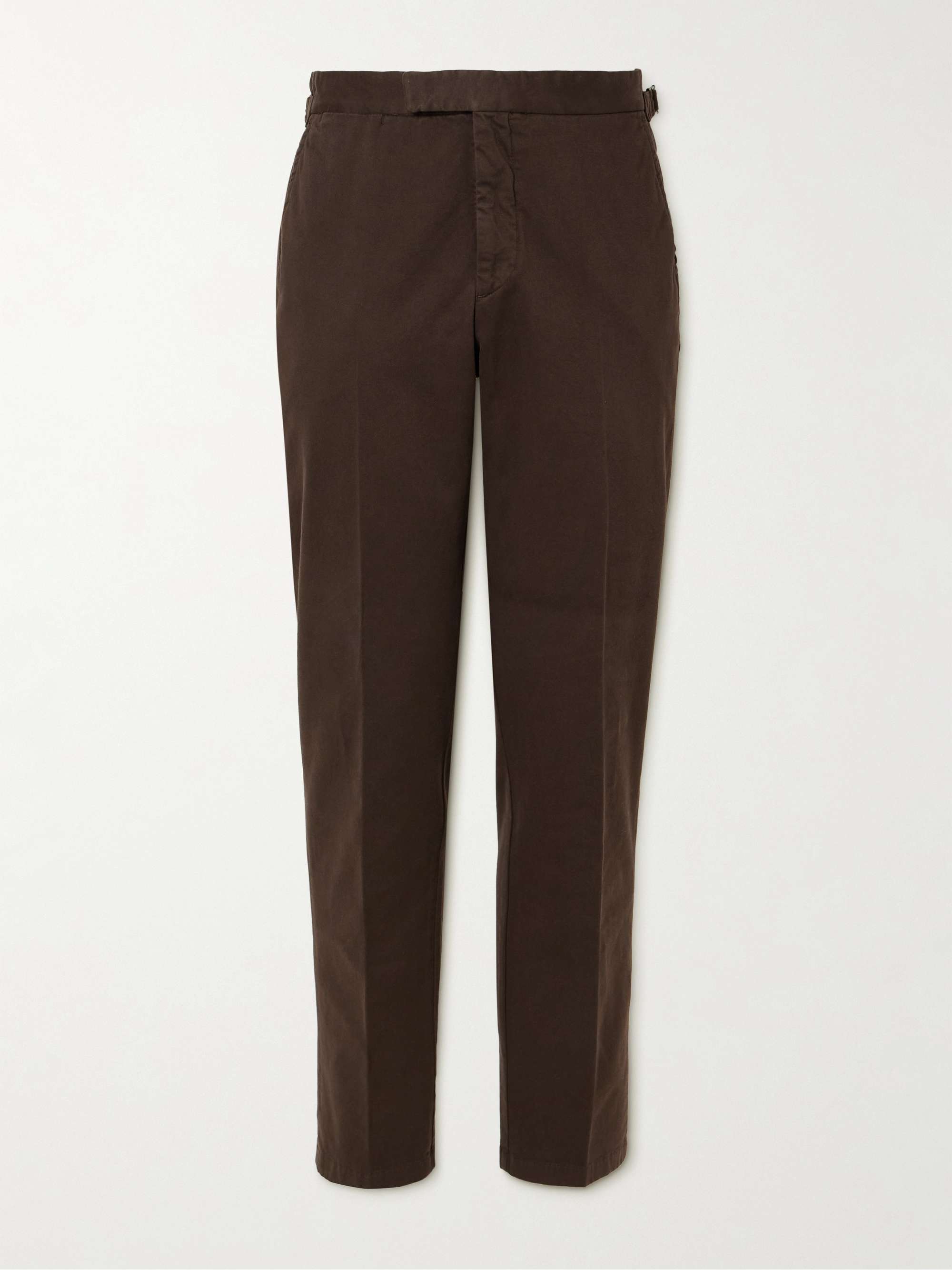 Chester Tapered Cotton-Blend Twill Suit Trousers view