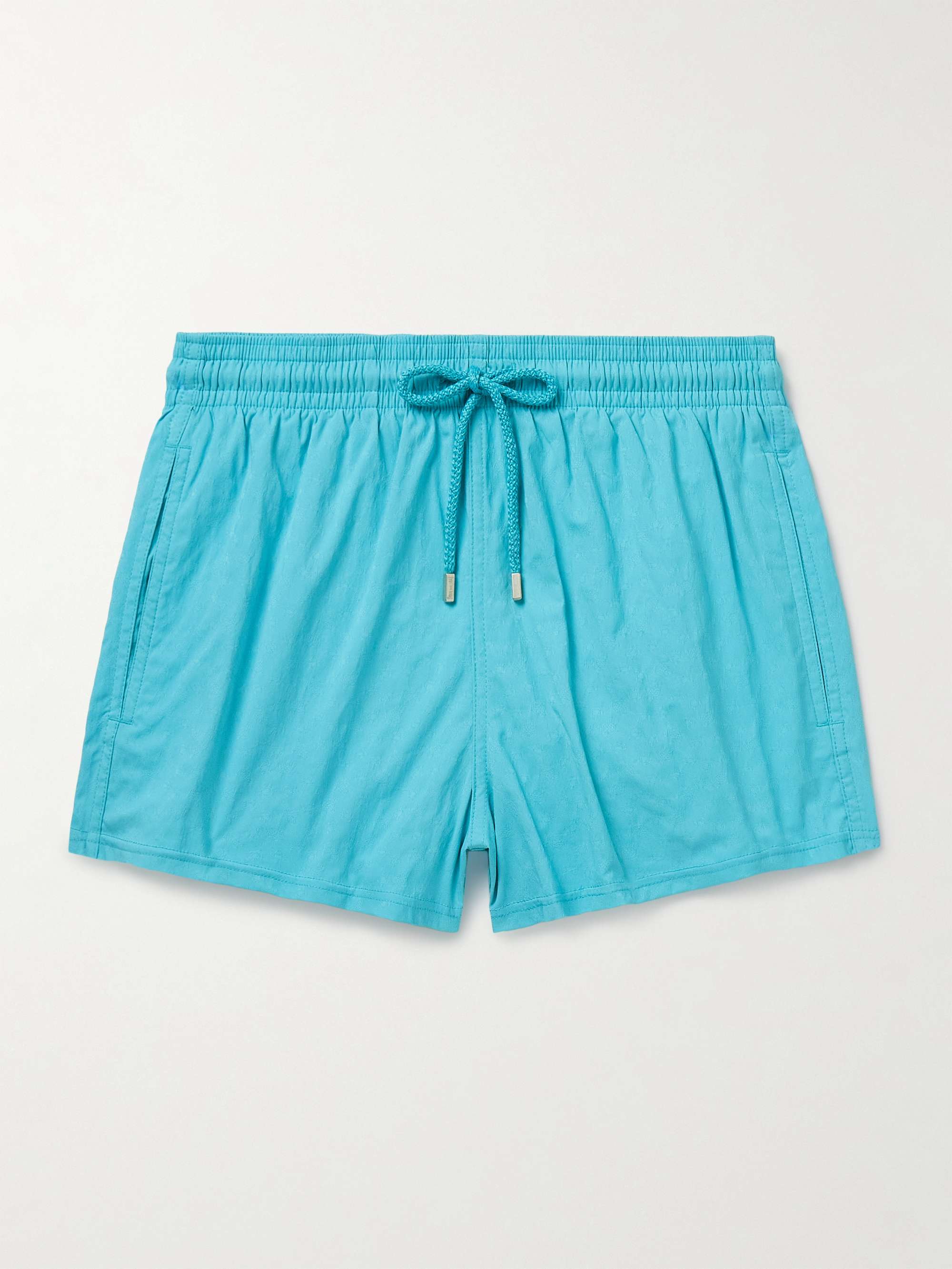 Manta Straight-Leg Short-Length Recycled Swim Shorts view