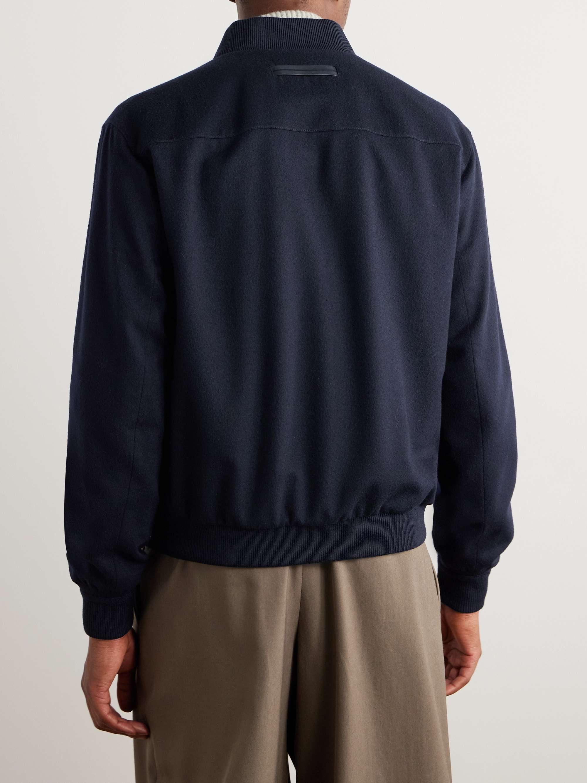 Oasi Cashmere Bomber Jacket view