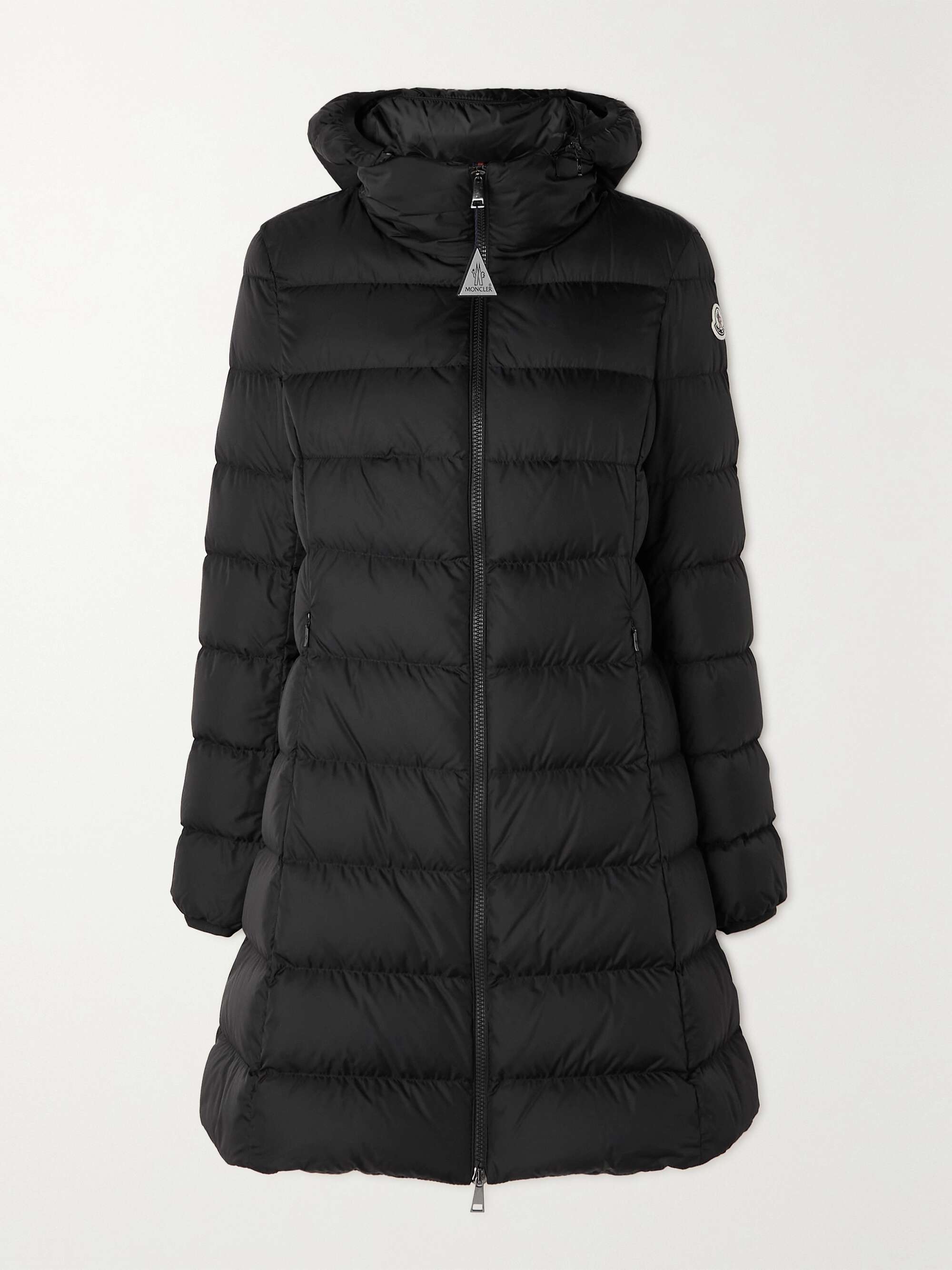 Gie hooded quilted shell down jacket view