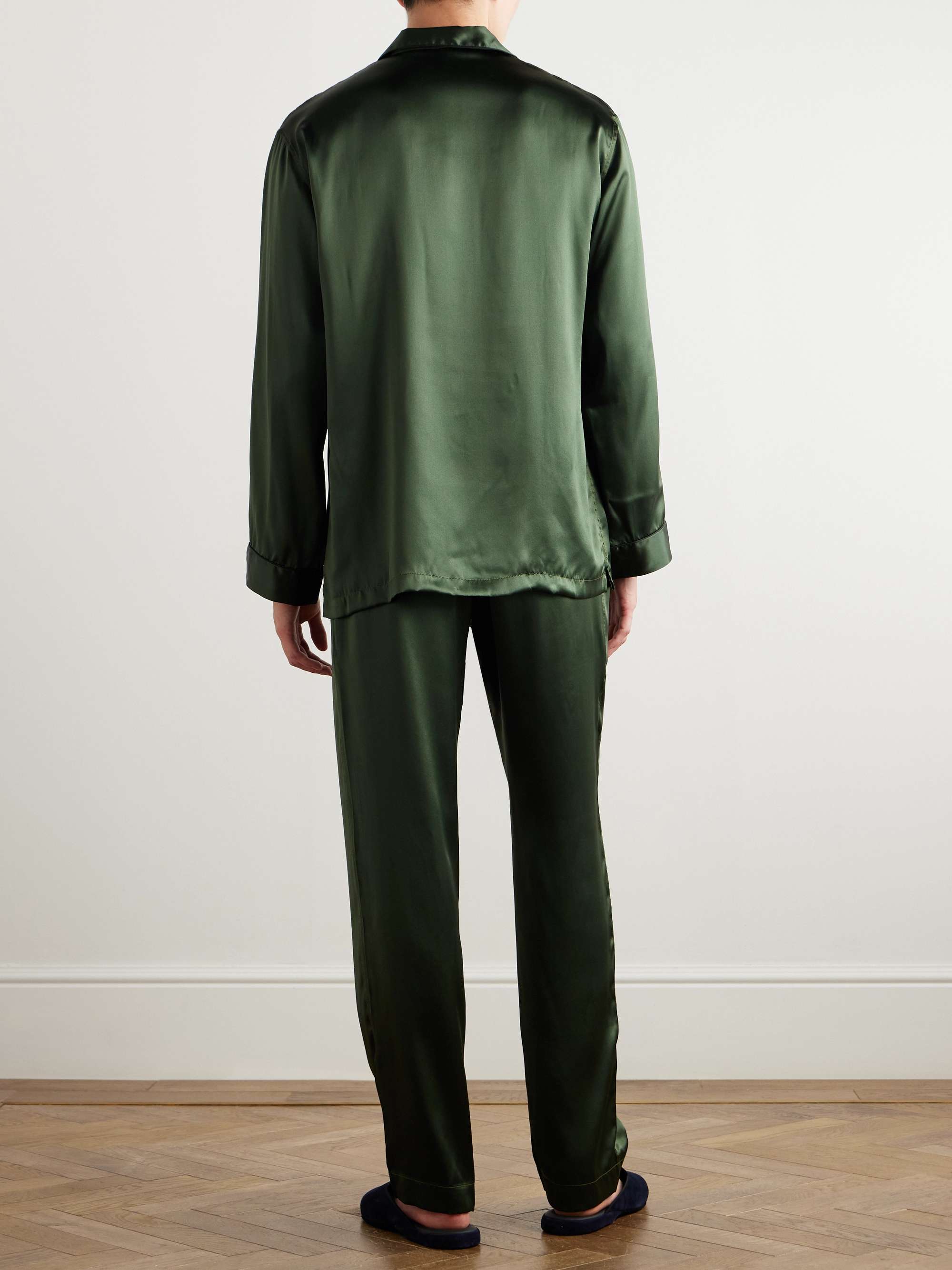 Silk-Satin Pyjama Set view