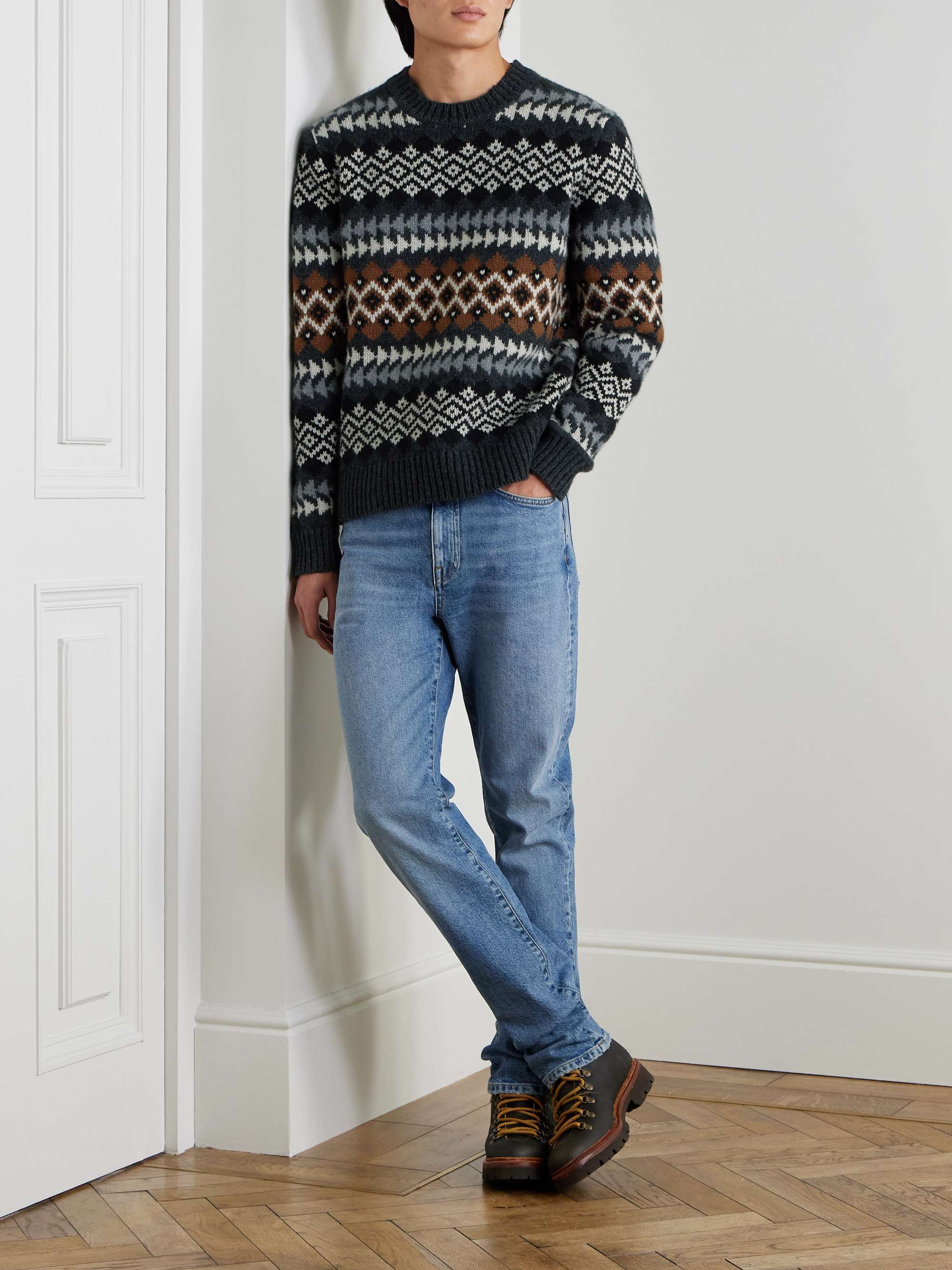 Thistle Fair Isle Wool Sweater view