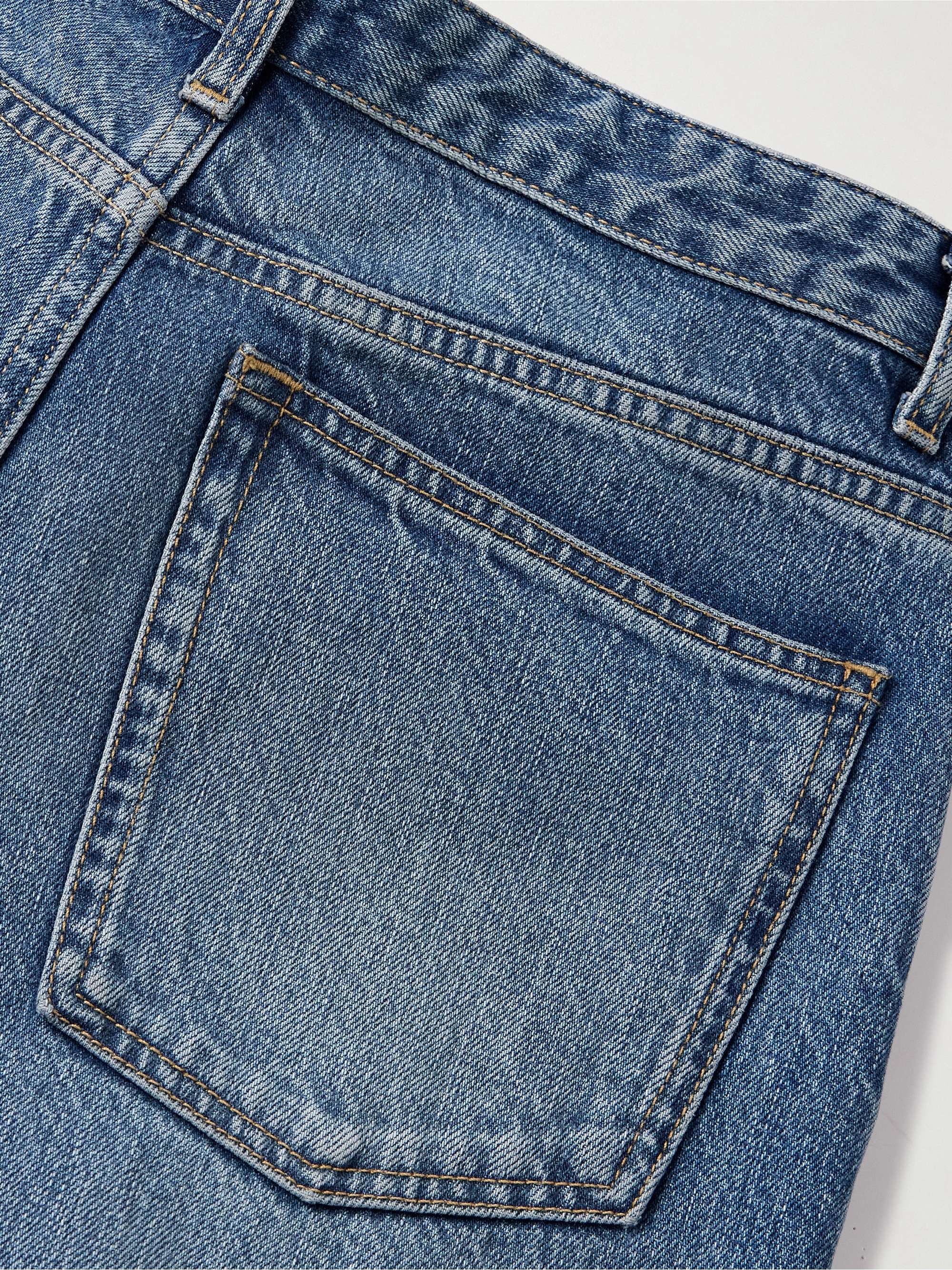 Eglitta mid-rise straight-leg jeans view