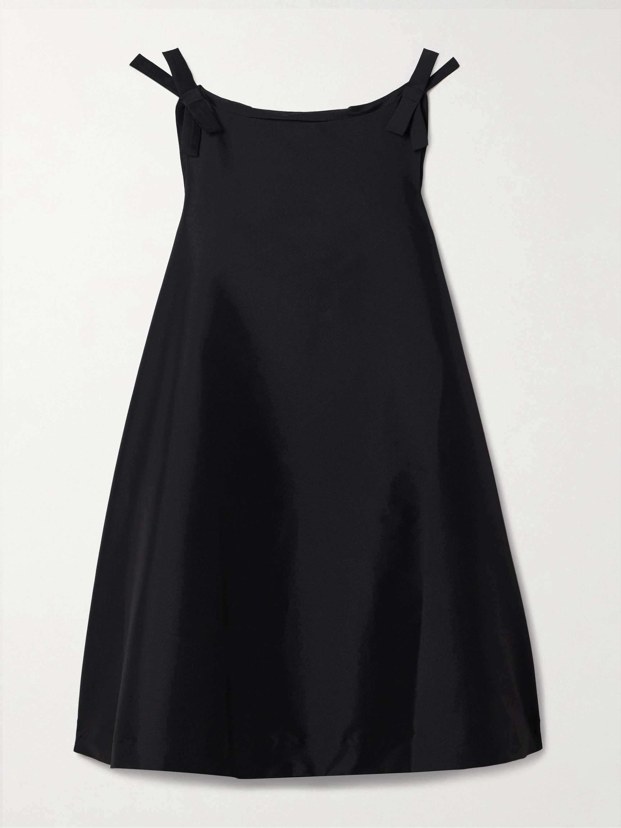 Melody bow-embellished taffeta mini dress view