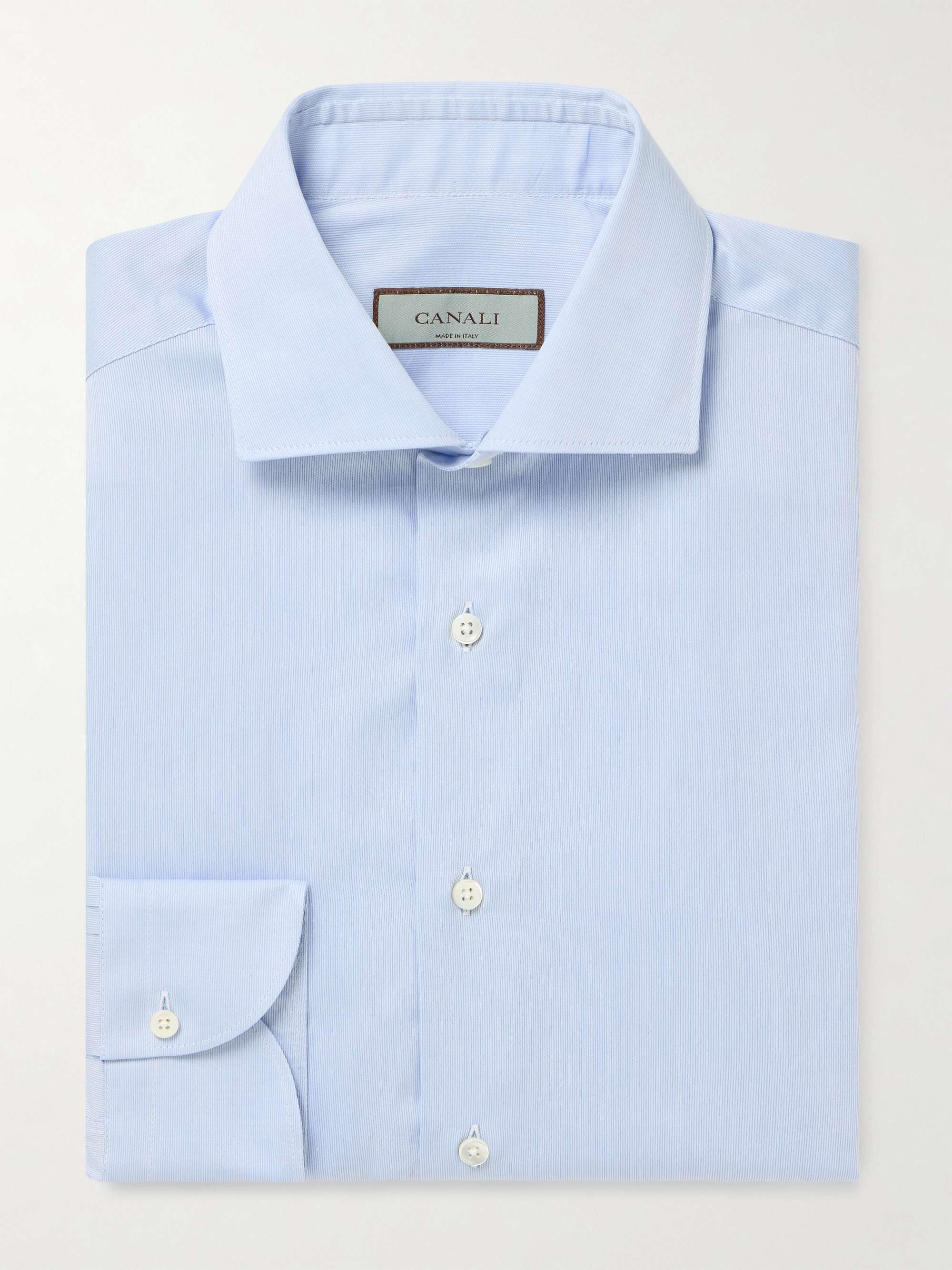 Essentials Textured-Cotton Shirt view