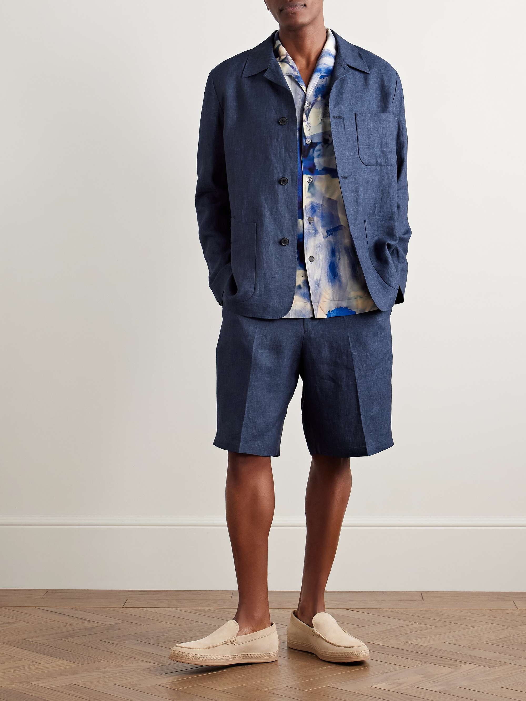 Delave Linen Chore Jacket view