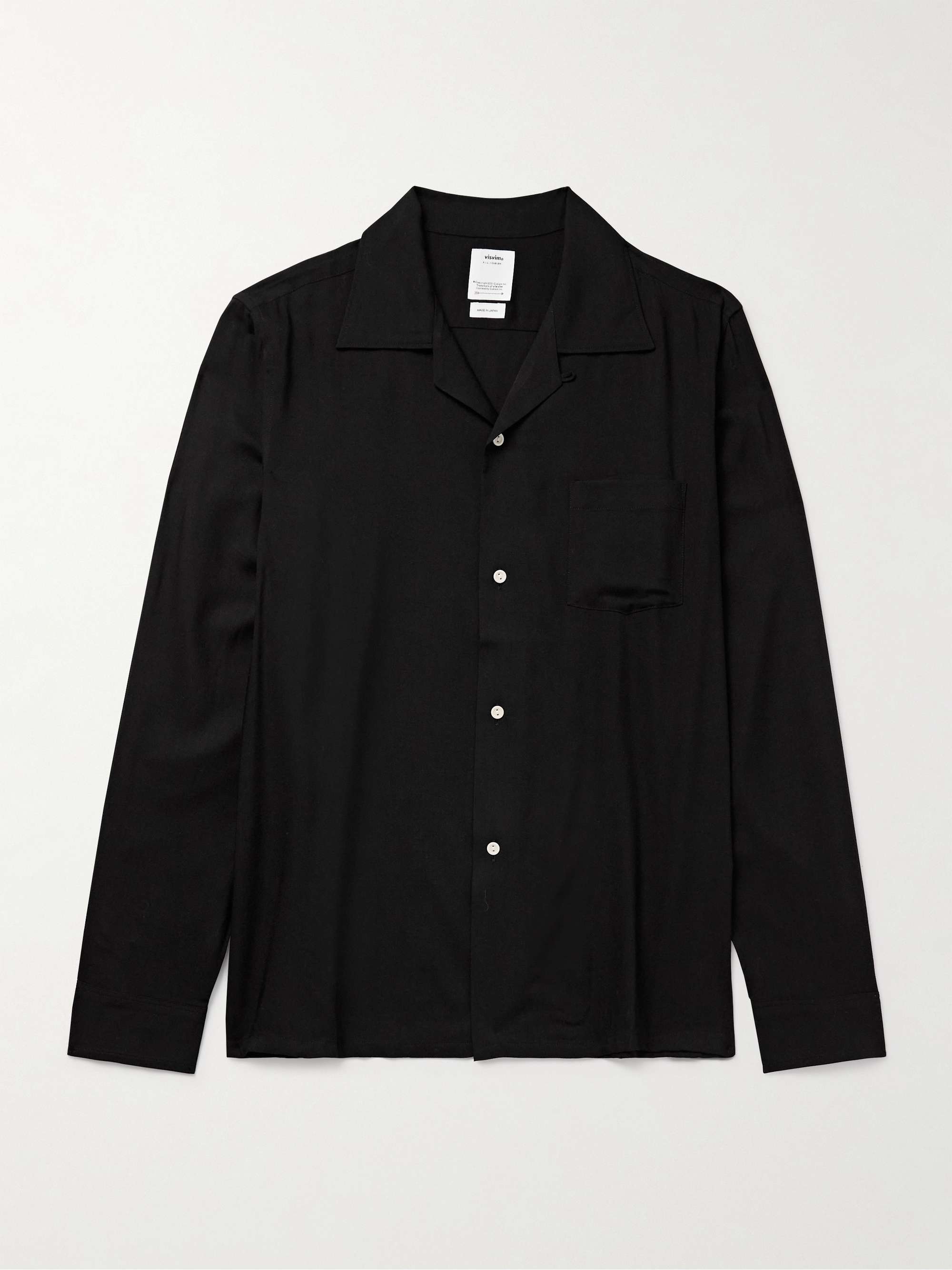 Keesey Convertible-Collar Woven Shirt view