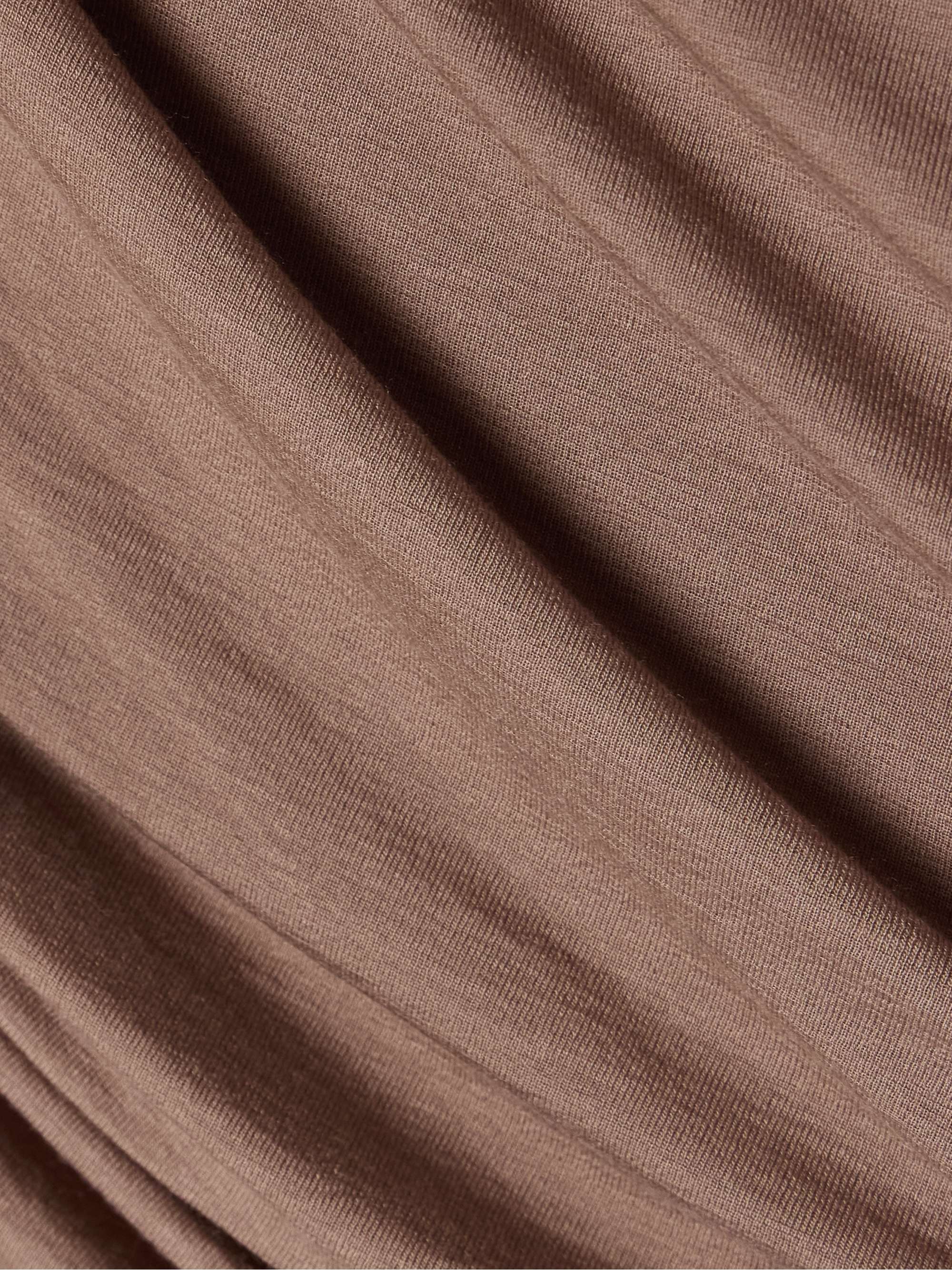 Ester ruched stretch-TENCEL™ Lyocell jersey tank view