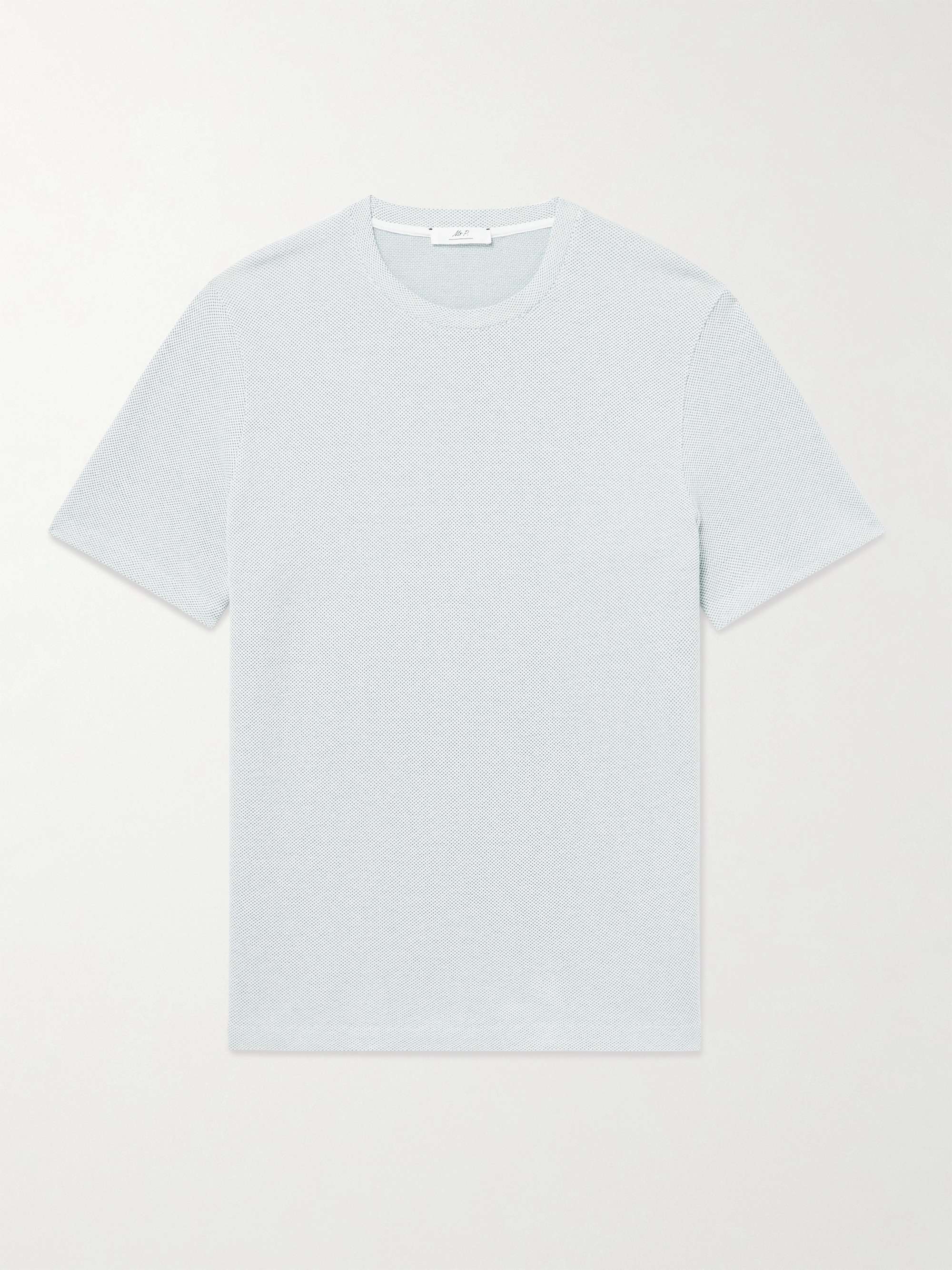 Organic Cotton-Piqué T-Shirt view