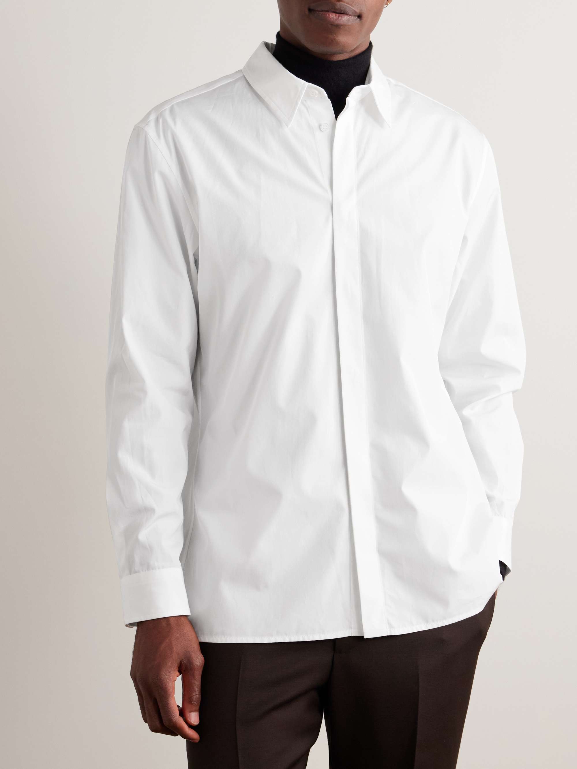 Nicolas Cotton-Poplin Shirt view