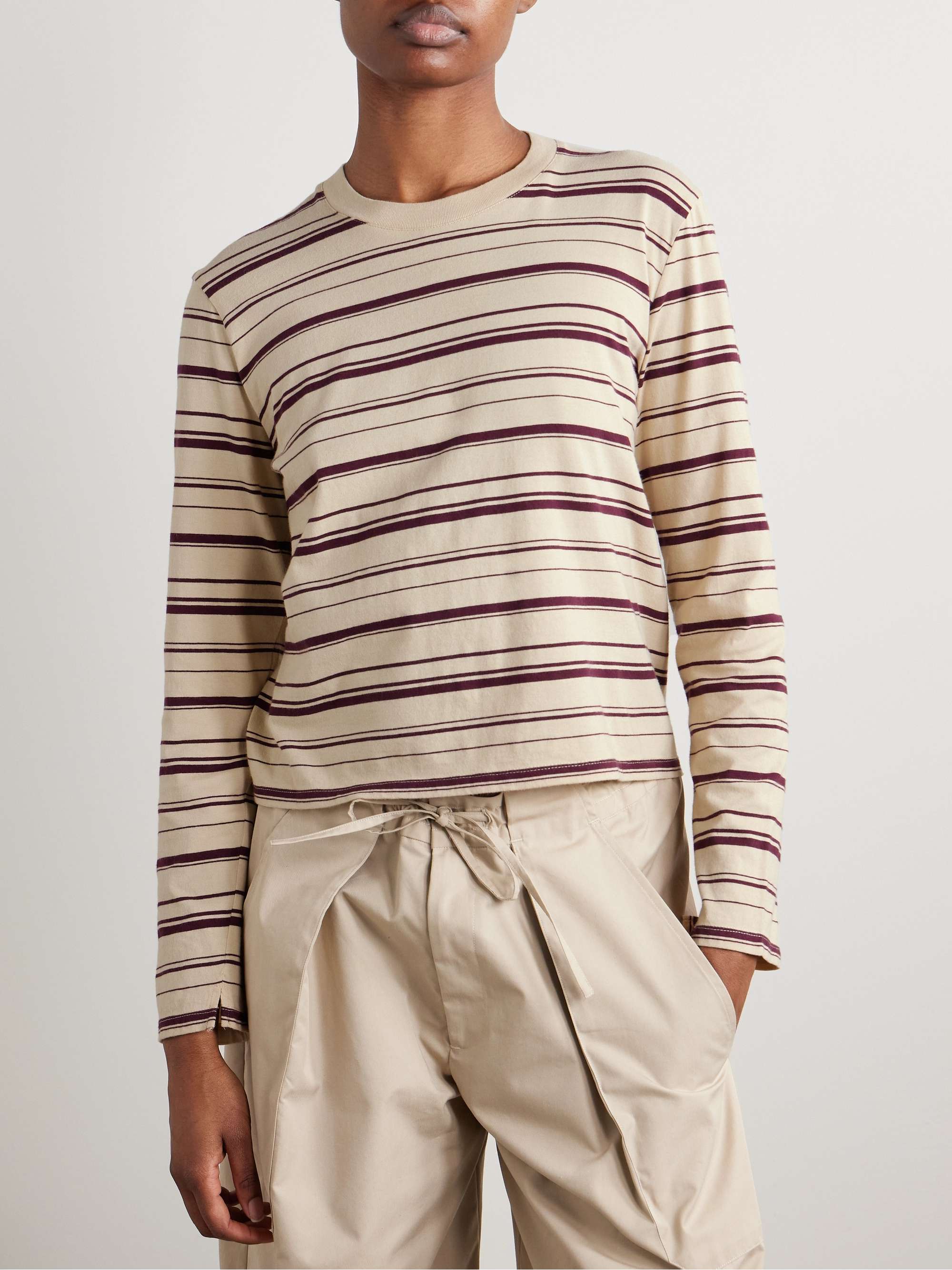 Wynn striped cotton-jersey T-shirt view