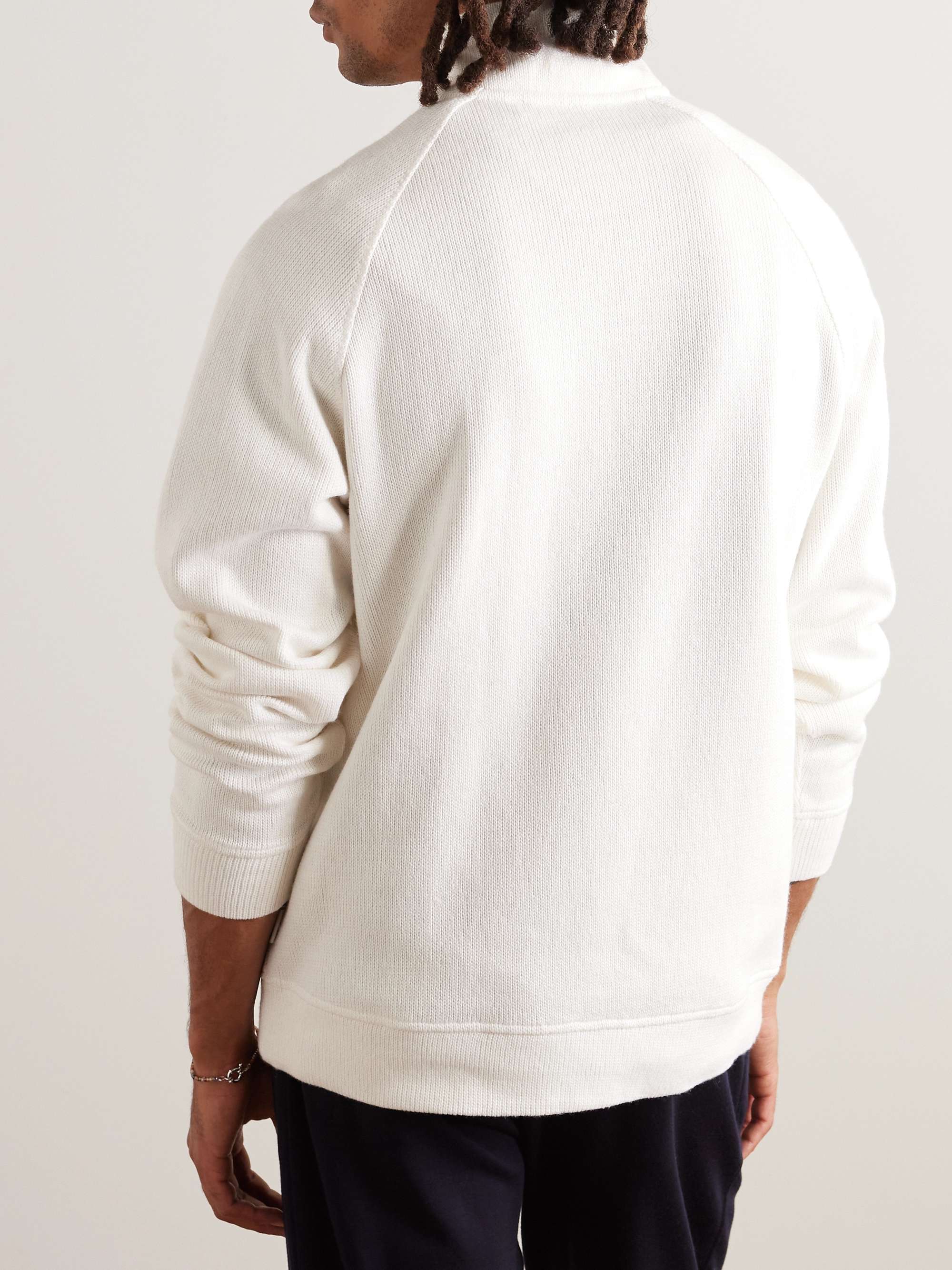Haroun Knitted Half-Zip Sweater view