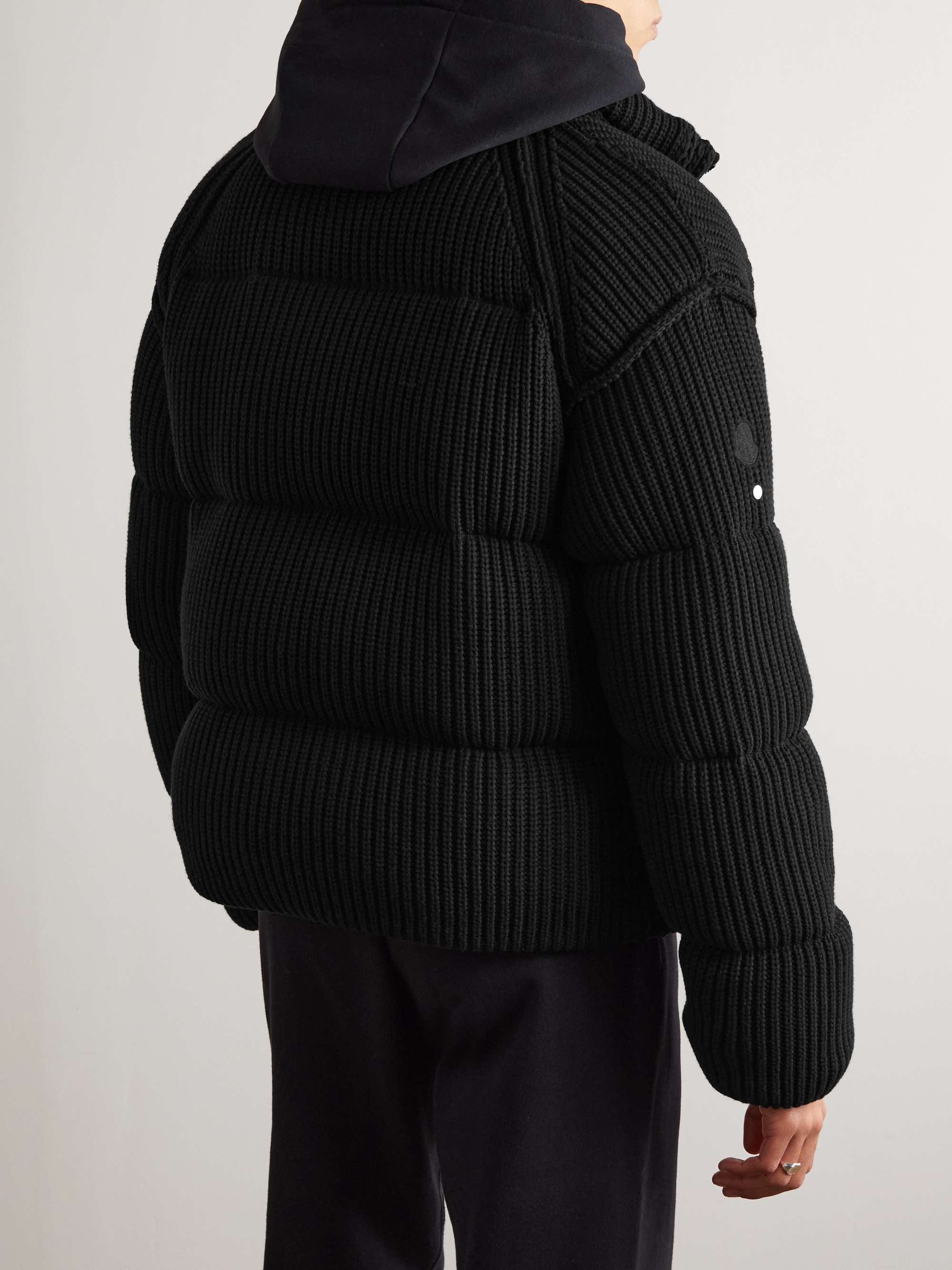 6 Moncler 1017 ALYX 9SM Quilted Ribbed-Knit Down Jacket view