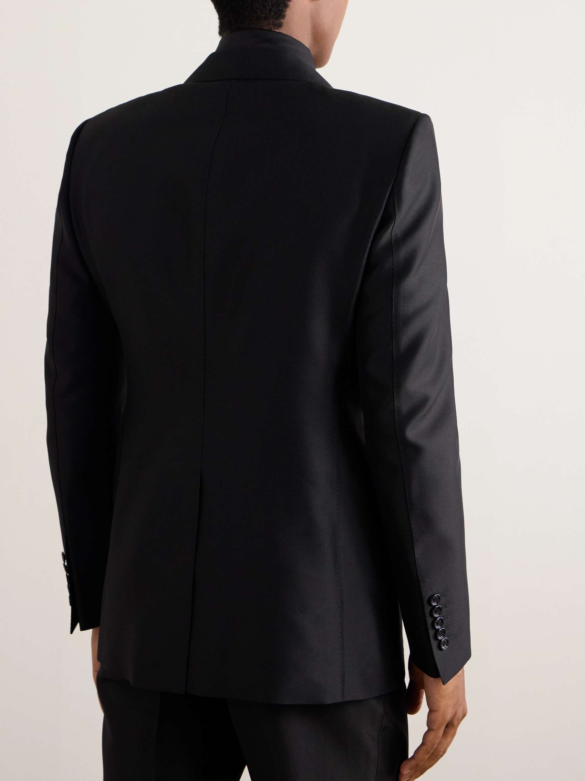 Dyylan Wool and Silk-Blend Twill Suit Jacket view