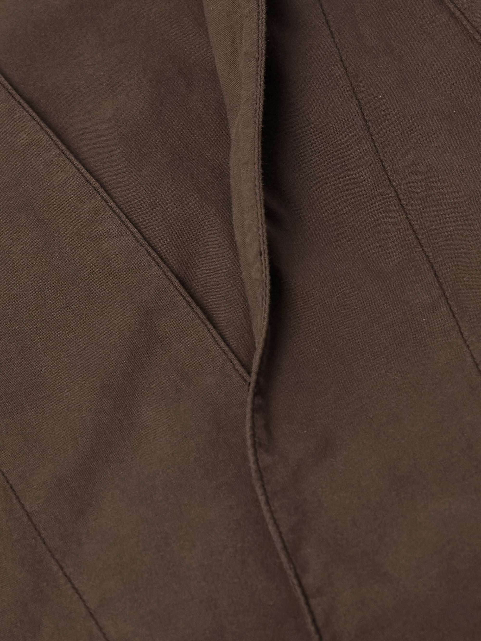 + Emporio Armani Toga Cotton Trench Coat view
