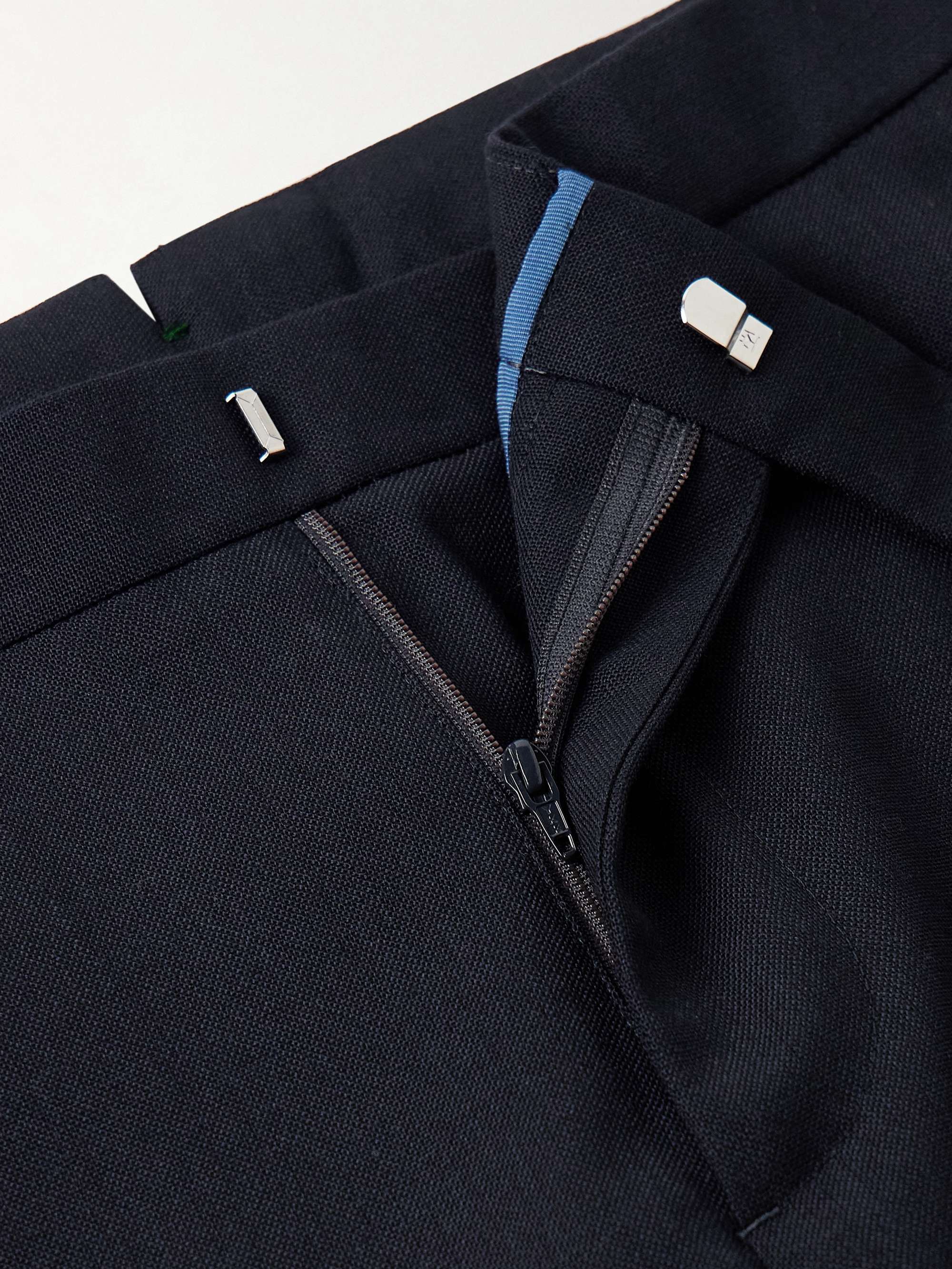Ghost Slim-Fit Wool Suit Trousers view