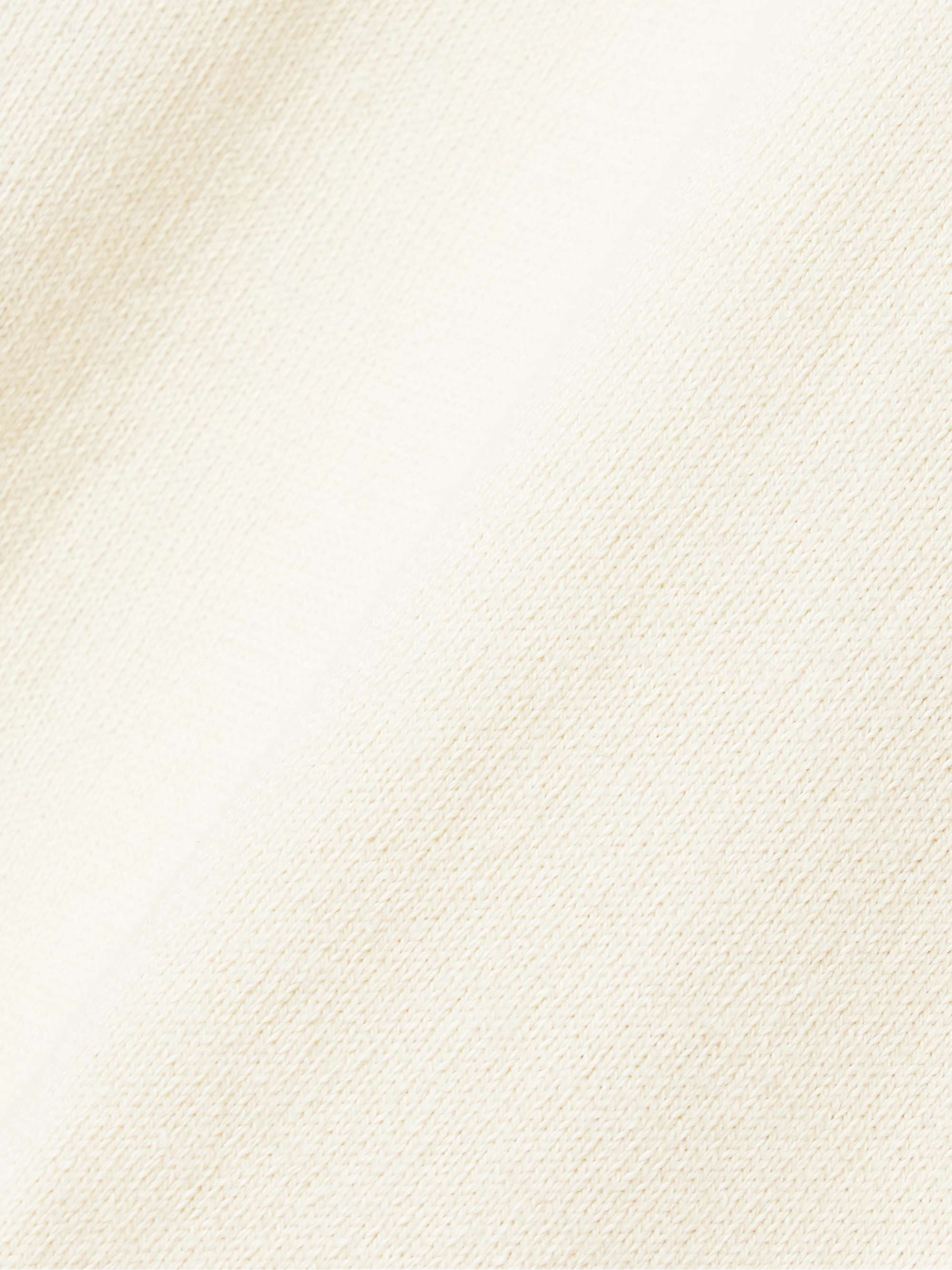 Oversized cotton and cashmere-blend sweater view