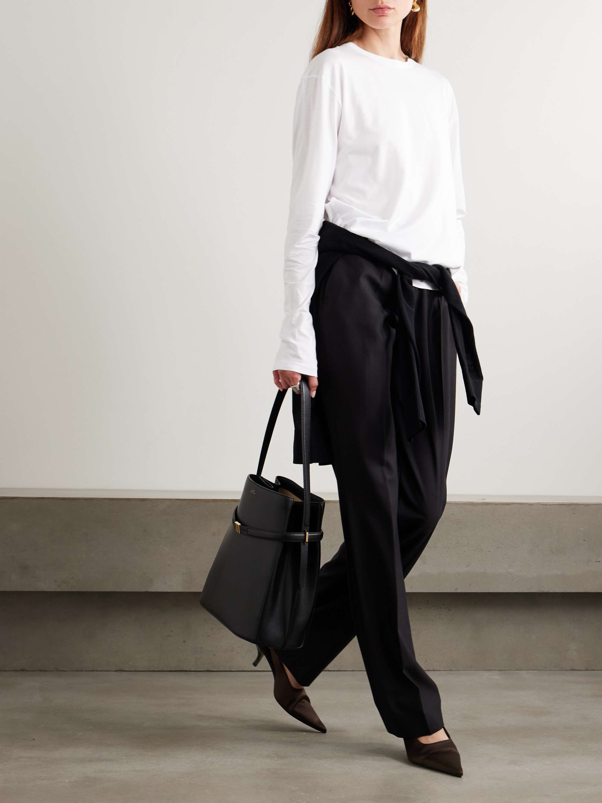 TENCEL™ Lyocell and organic cotton-blend T-shirt view
