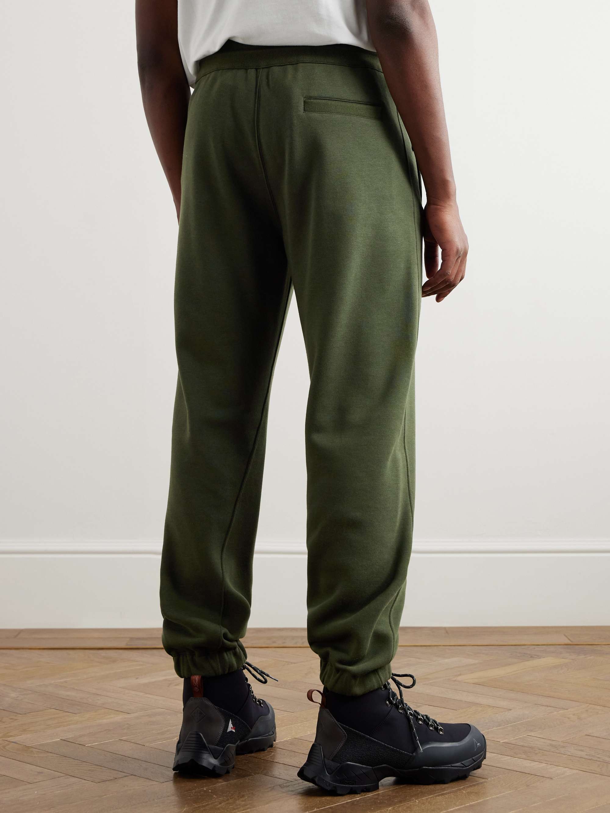 Vogel Tapered Cotton and Cashmere-Blend Jersey Sweatpants view