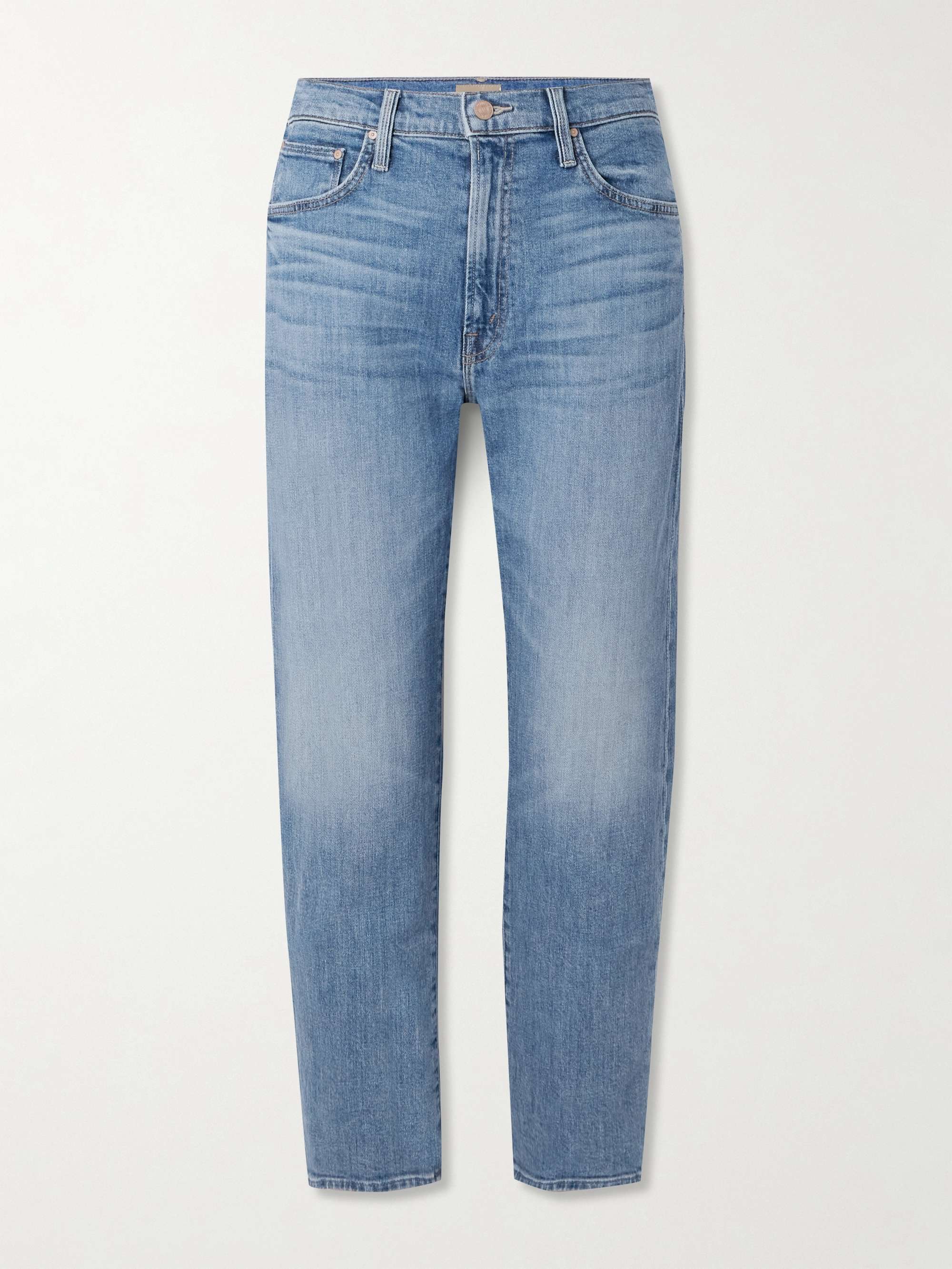 The Ditcher Zip cropped straight-leg jeans view