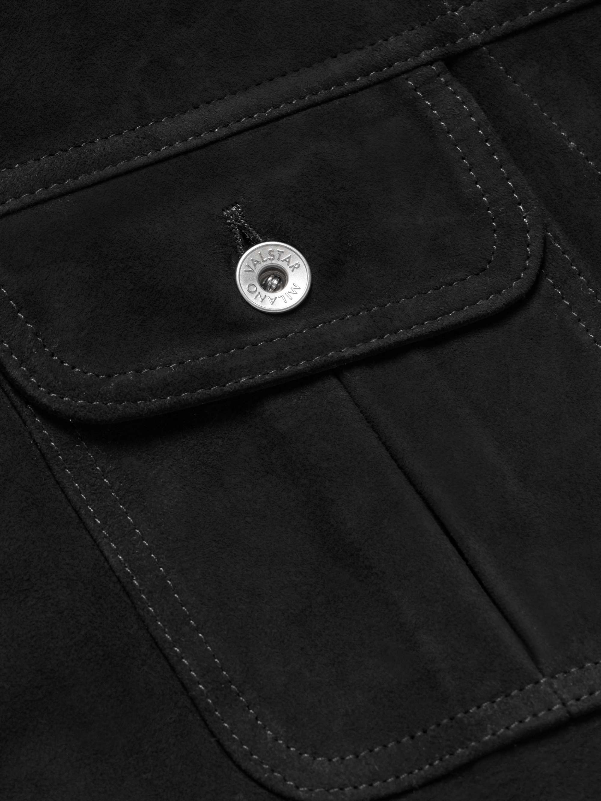 Davis Suede Trucker Jacket view
