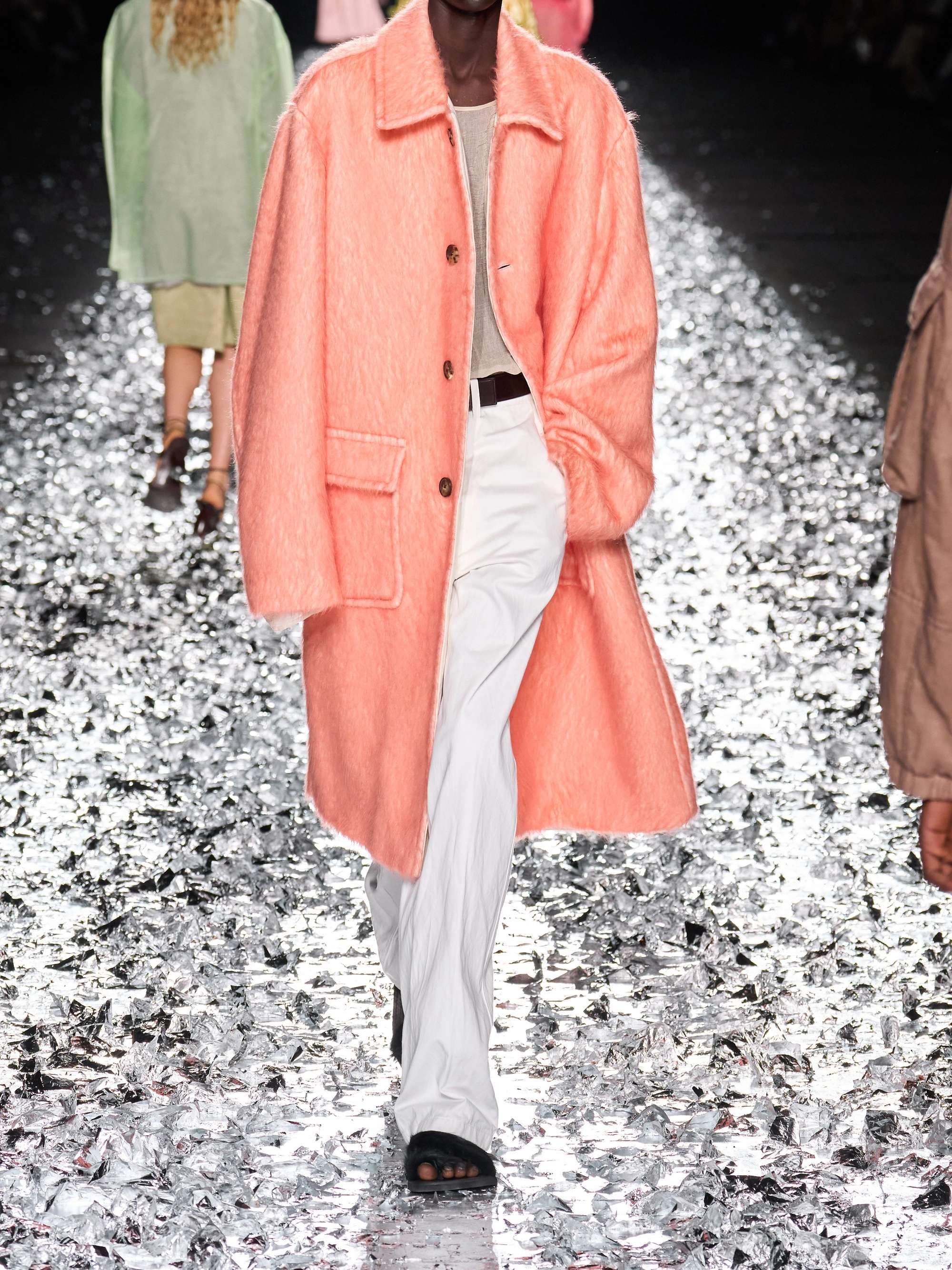 Cotton-sateen pants view