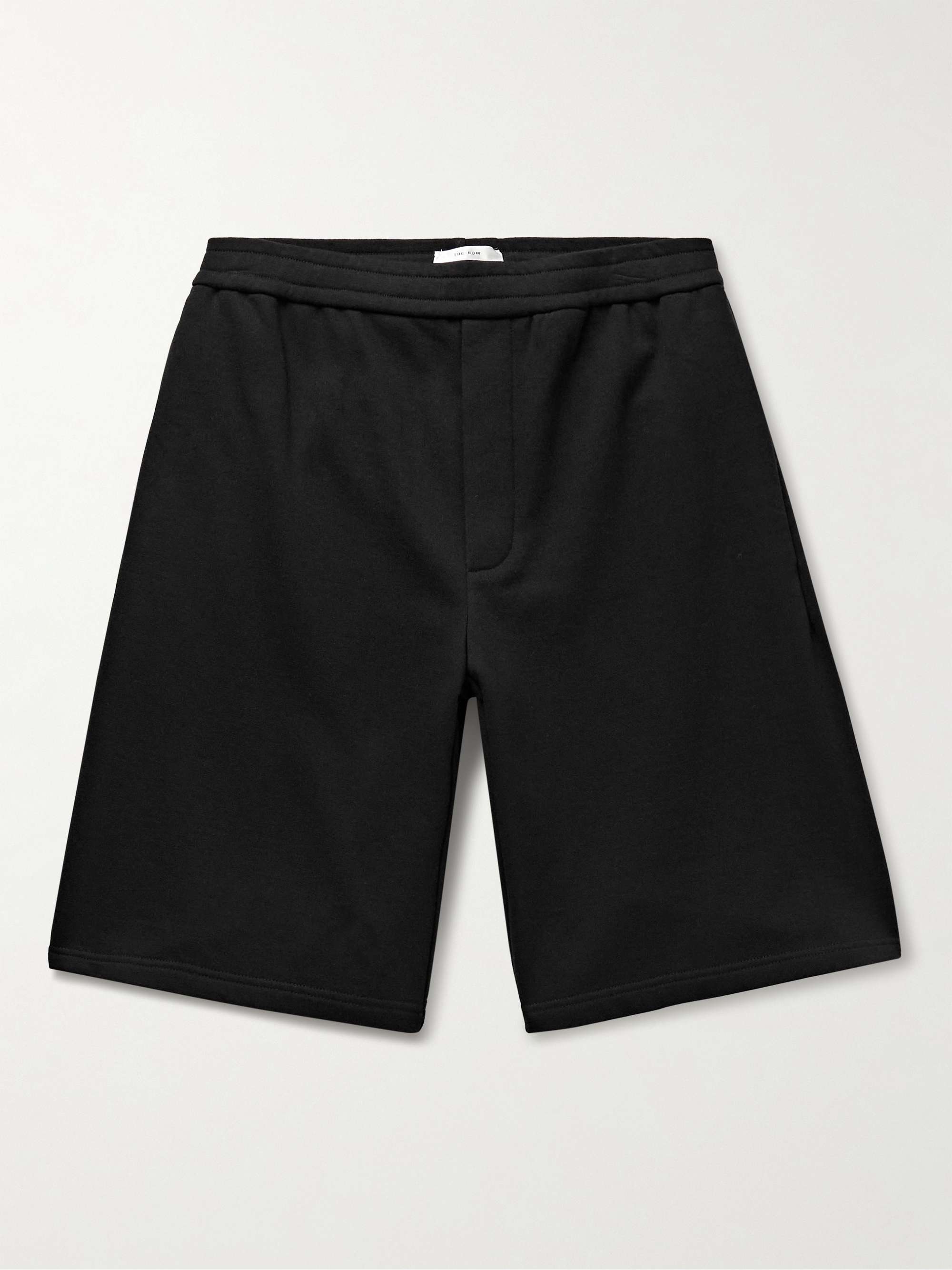 Eston Wide-Leg Cotton-Jersey Shorts view