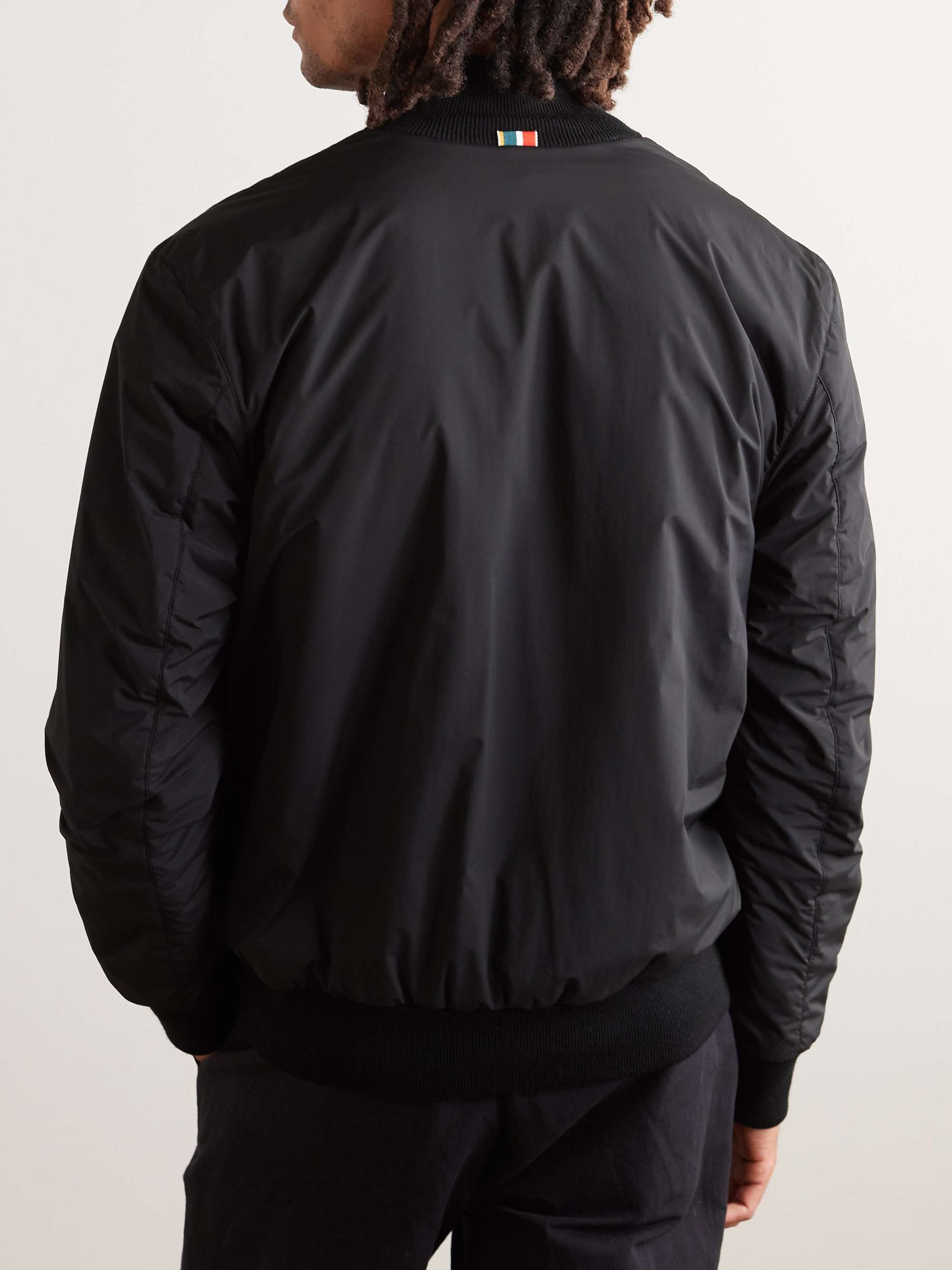 Sedgeley Reversible Shell and Merino Wool Padded Bomber Jacket view