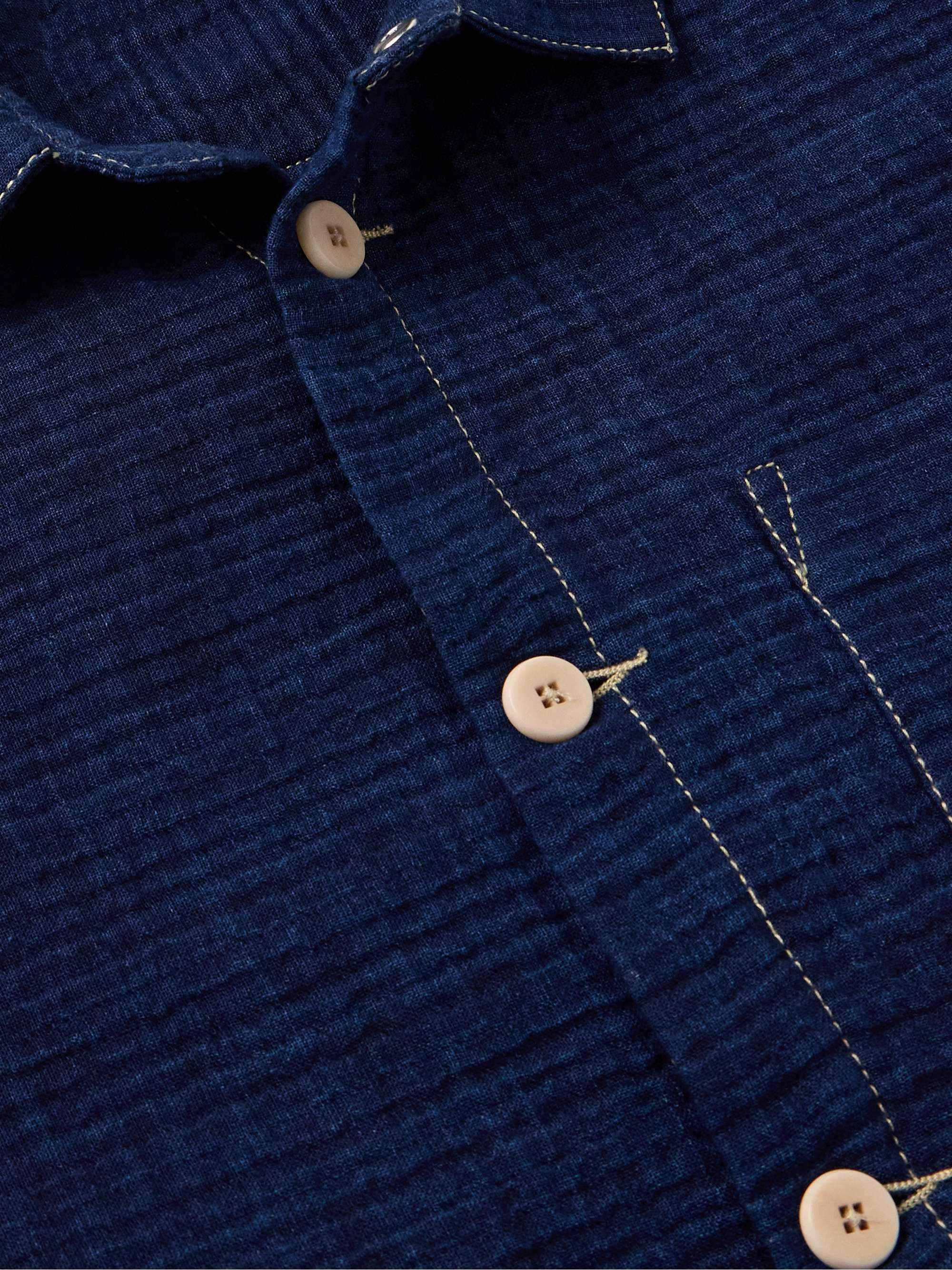 Assembly Cotton-Seersucker Overshirt view