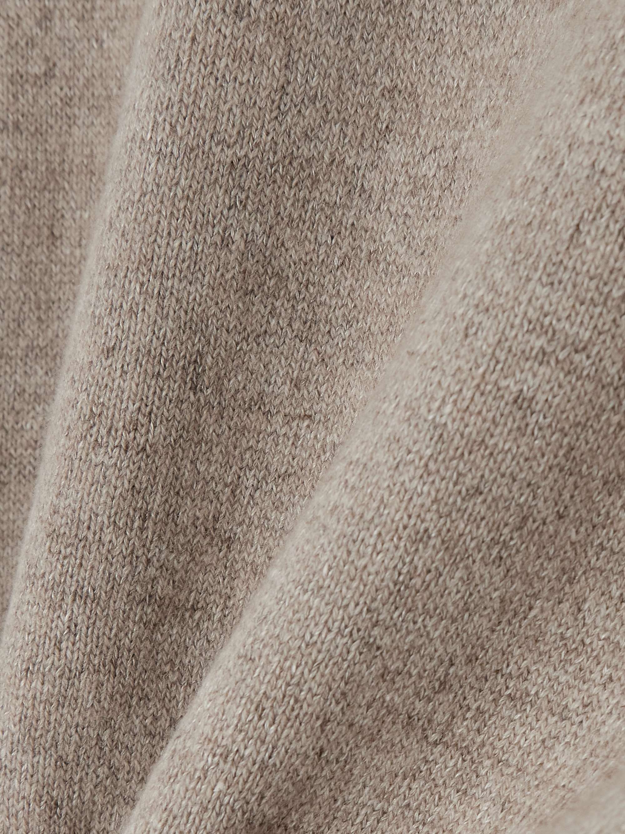 Silk and cashmere-blend sweater view