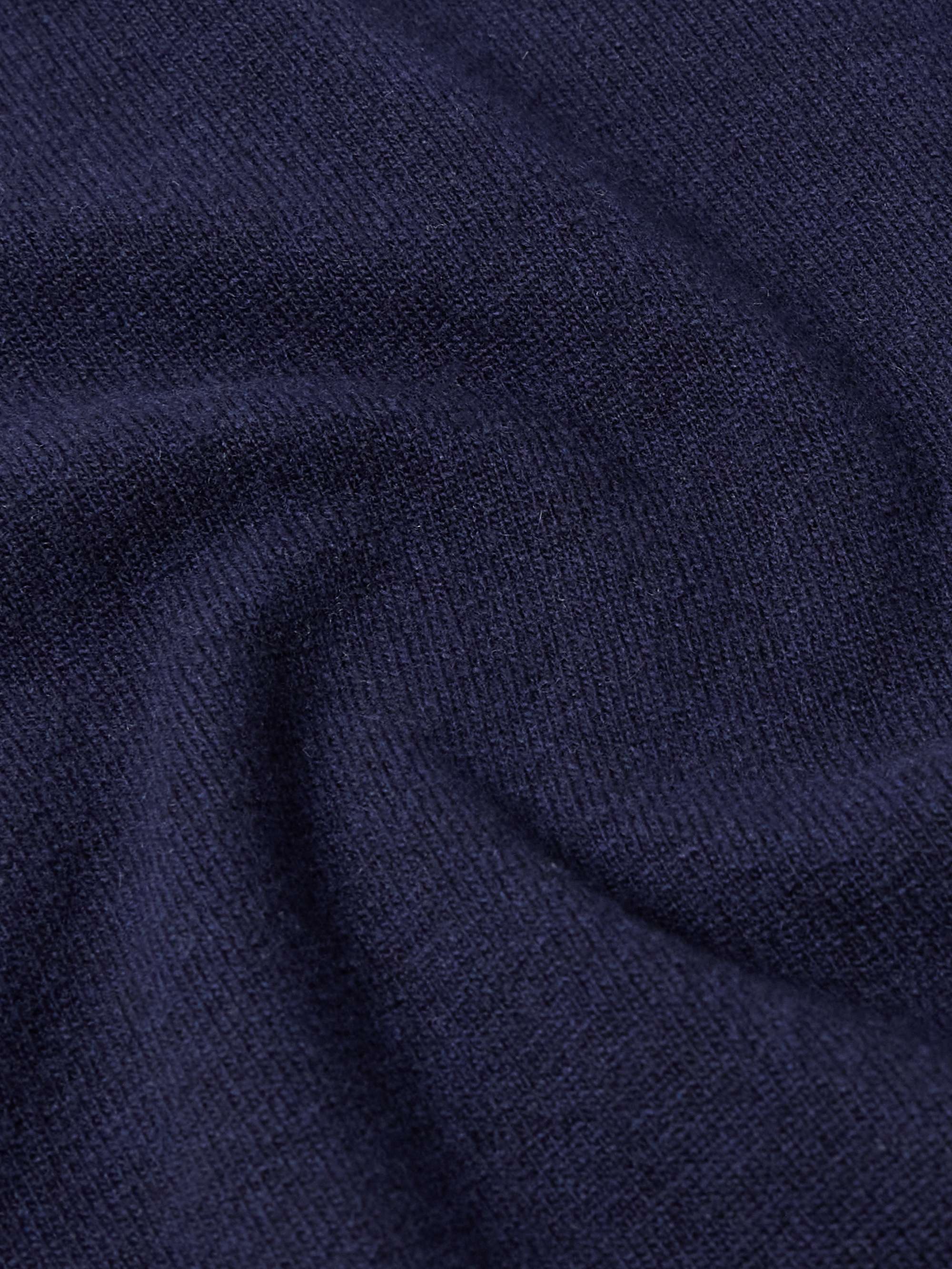 Merino Wool and Cashmere-Blend Half-Zip Sweater view
