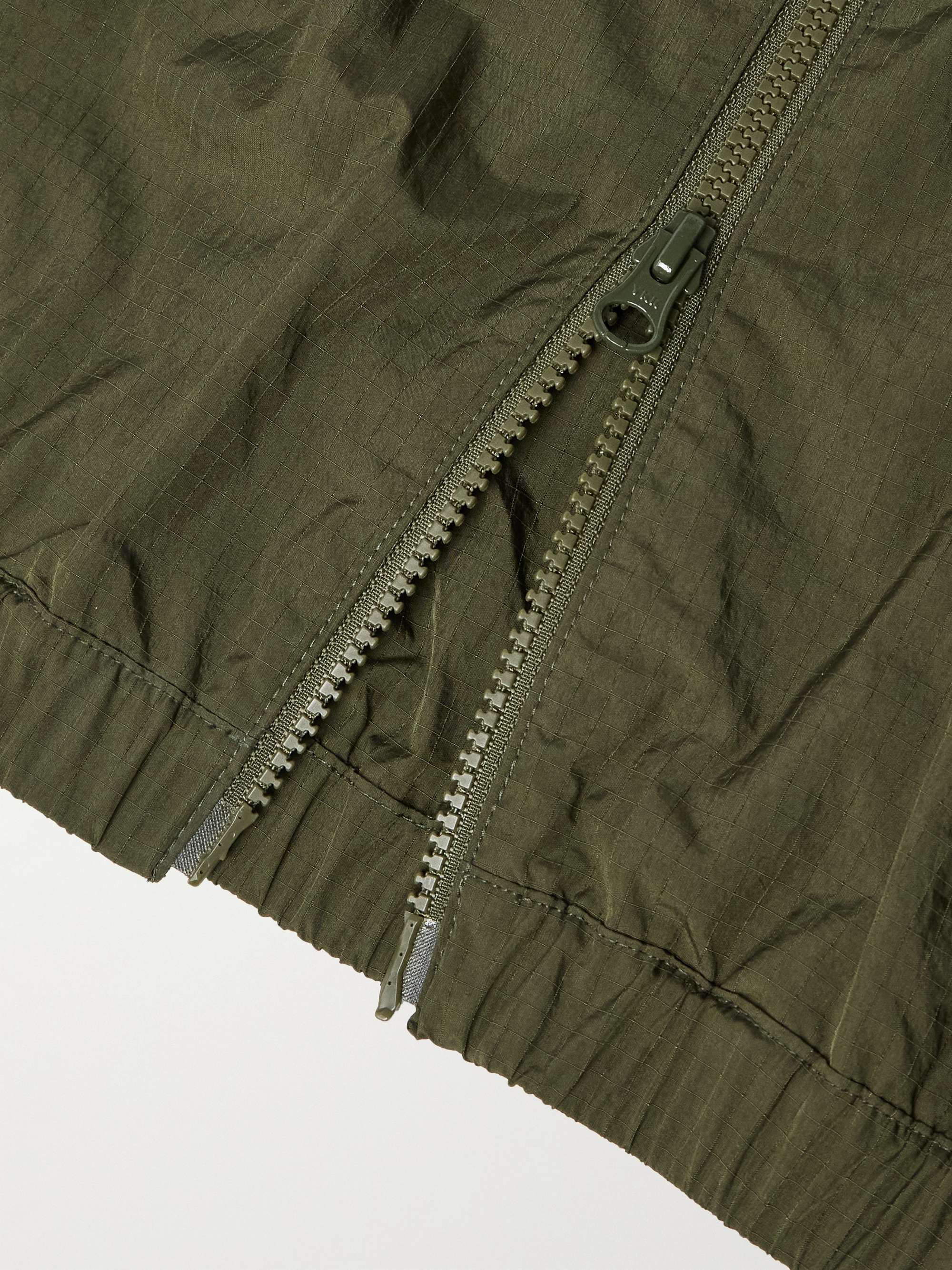 G9 Logo-Print Shell Harrington Jacket view